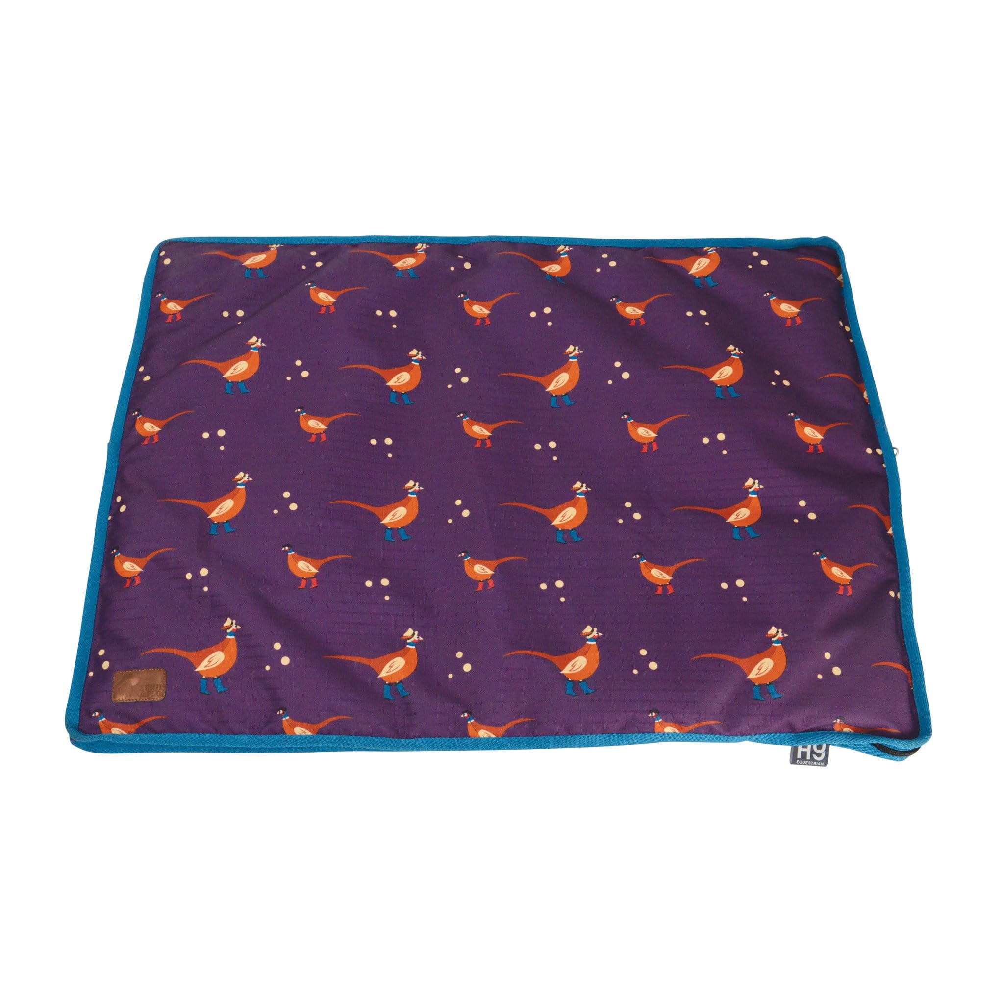 Hy Equestrian Patrick the Pheasant Dog Bed Plum 28447