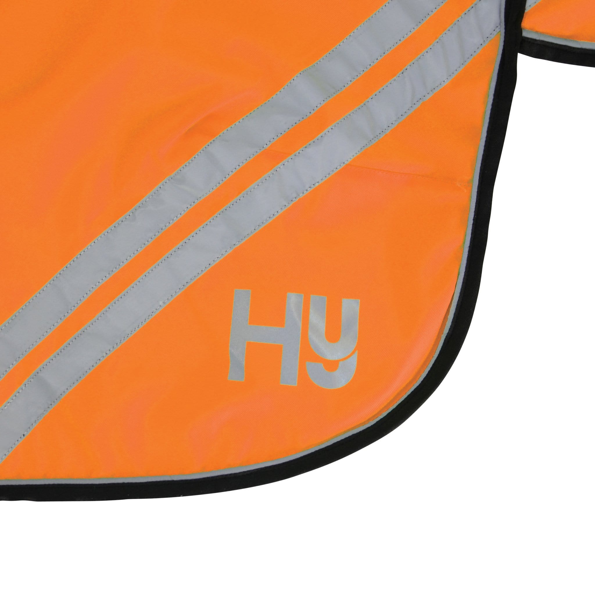 Hy Equestrian Reflector Mesh Hi Viz Exercise Sheet - Full - 4'9 (normal rug size 6'3 - 6'6) · Orange