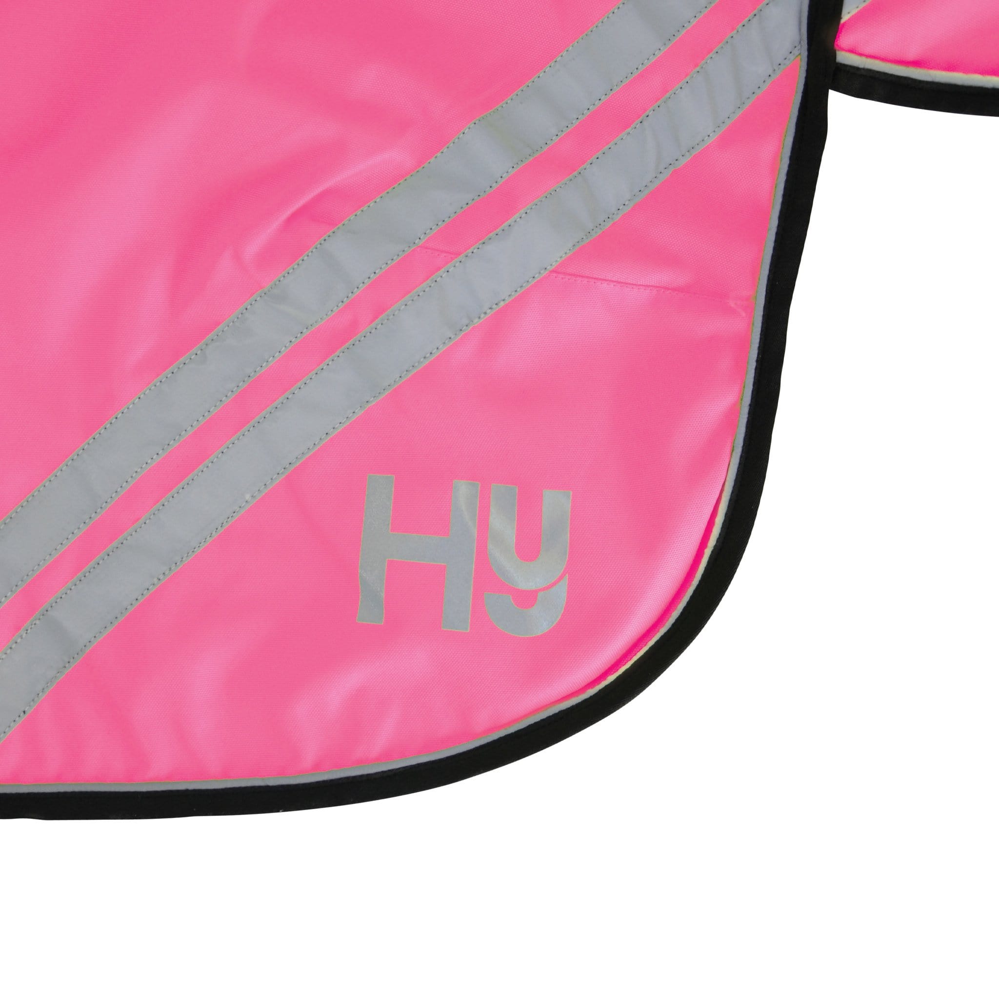 Hy Equestrian Reflector Mesh Hi Viz Exercise Sheet - Full - 4'9 (normal rug size 6'3 - 6'6) · Pink