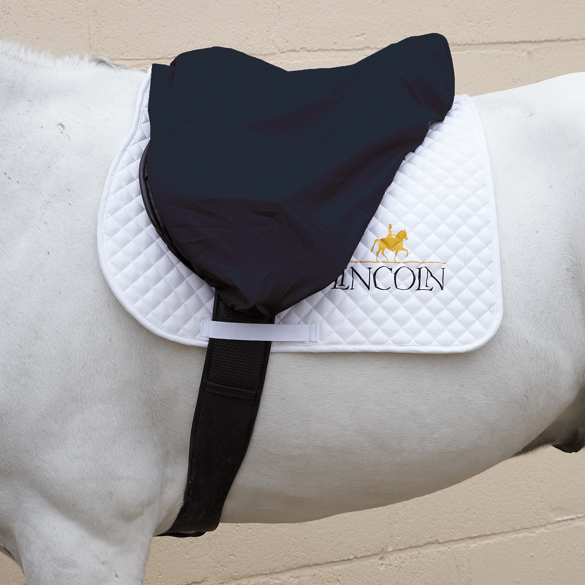 Hy Equestrian Waterproof Saddle Cover - Navy