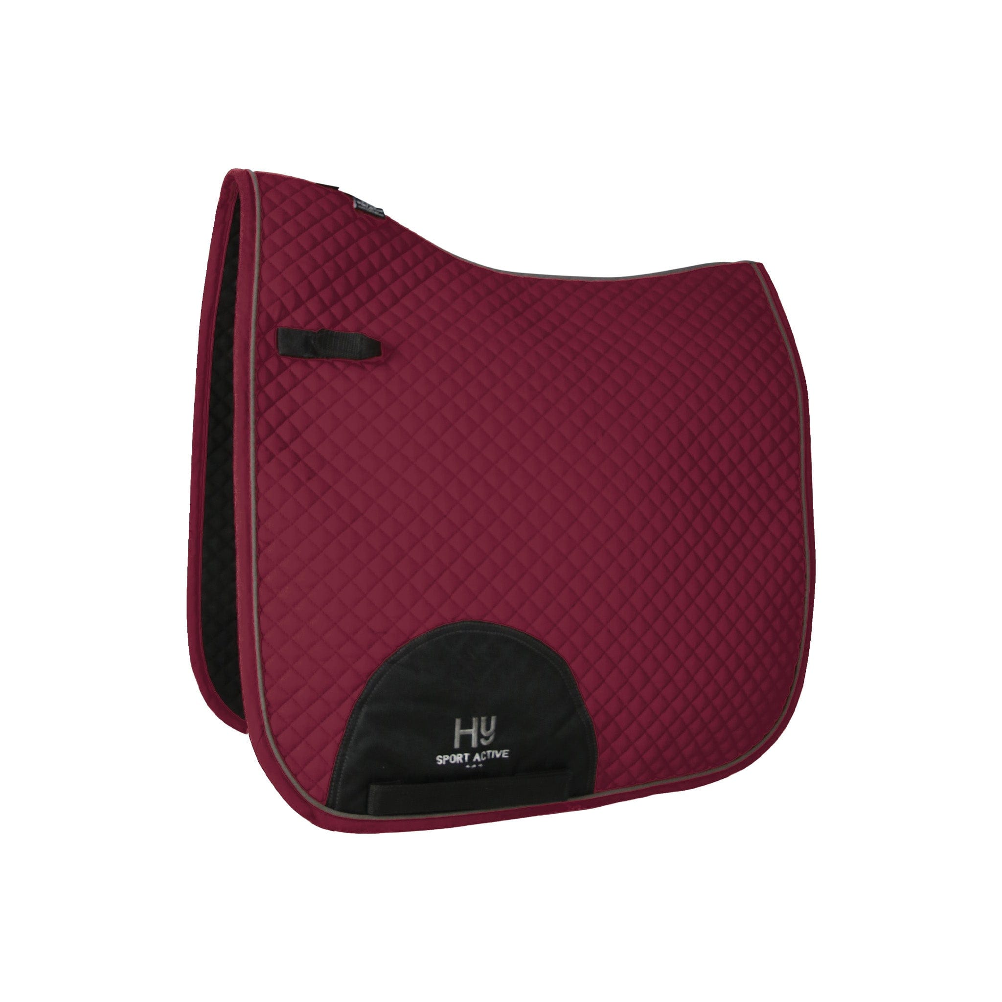 Hy Sport Active Dressage Saddle Pad - Full · Vivid Merlot