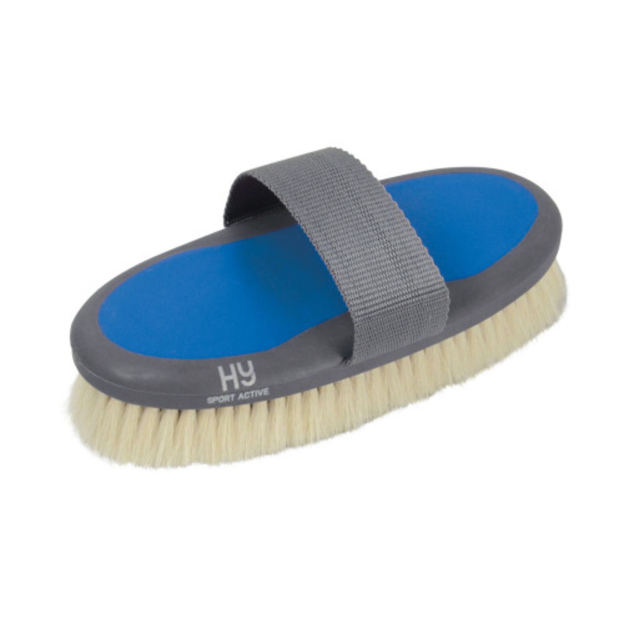 Hy Sport Active Goats Hair Body Brush - Jewel Blue