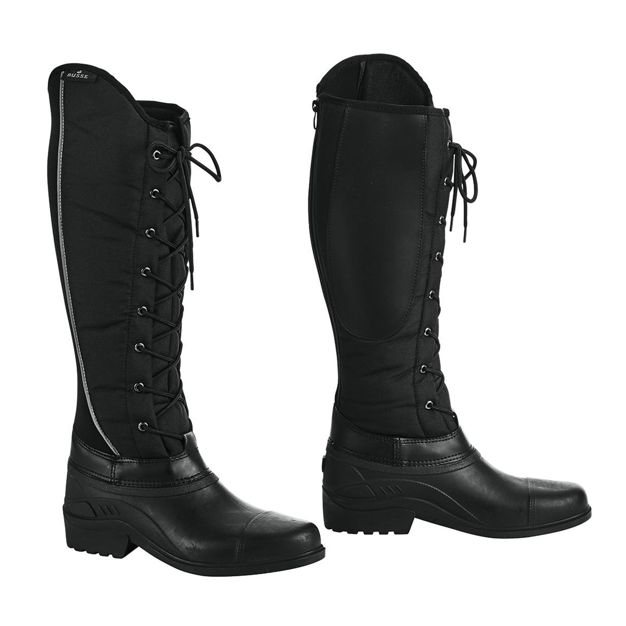Busse Edmonton Thermo Boots 726335 Black Side View