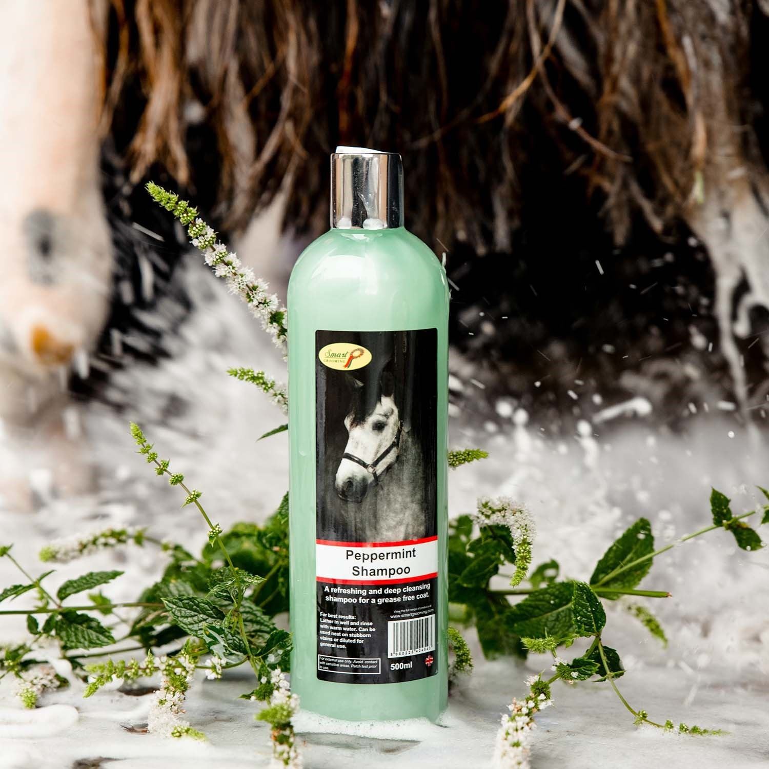 View of Smart Grooming Peppermint Shampoo