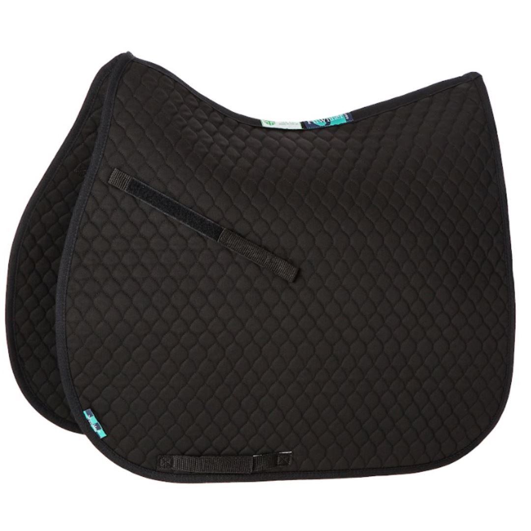 Nuumed Quilt Saddlepad (SP11 GP) Black - X-Large