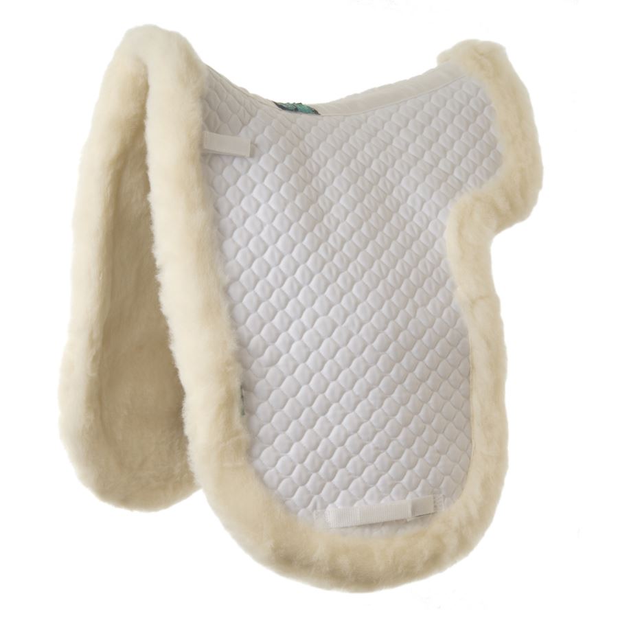 Nuumed Full Wool Dressage Numnah (NM03 DR) Natural - Small