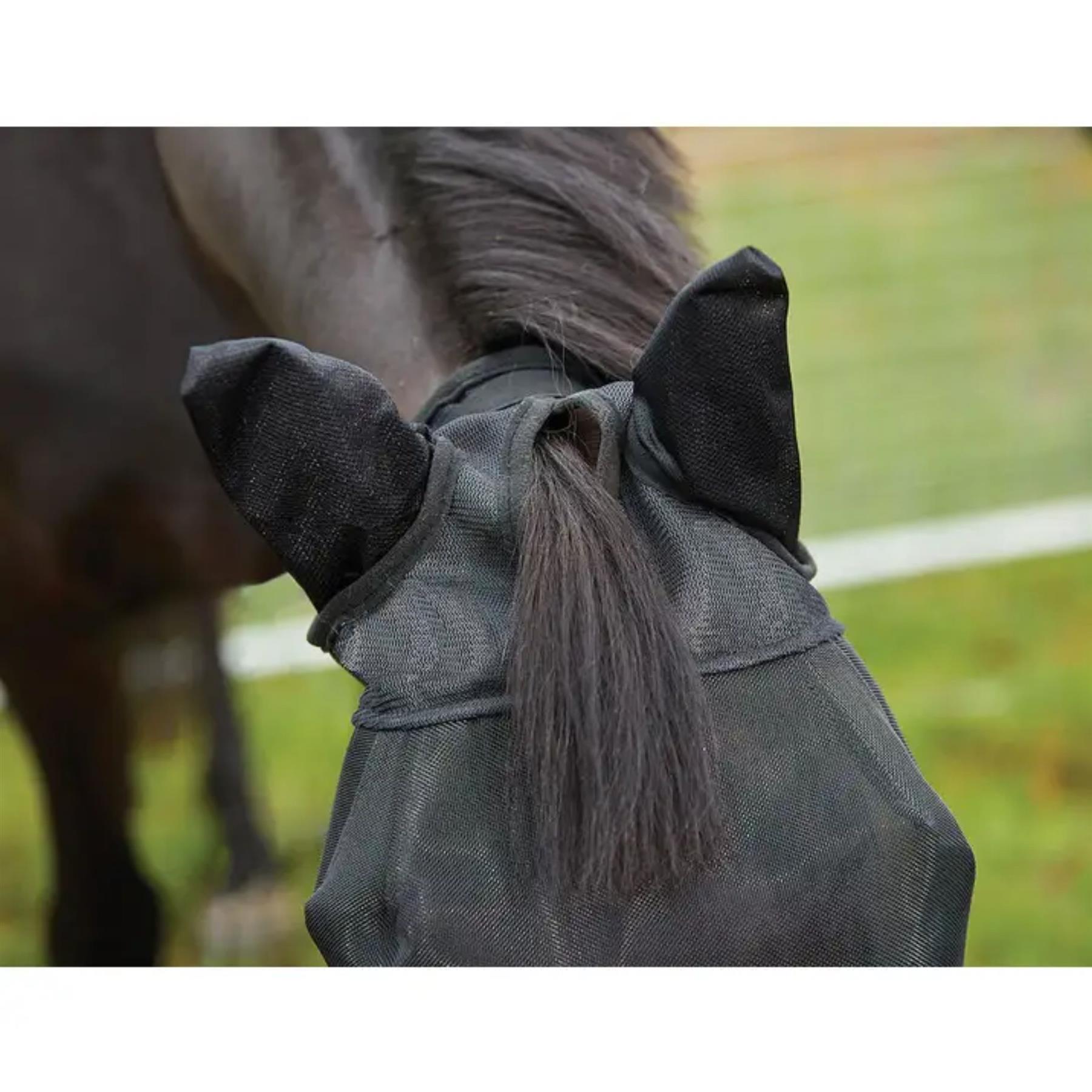 Weatherbeeta Comfitec Double Dart Deluxe Fly Mask With Ears And Nose