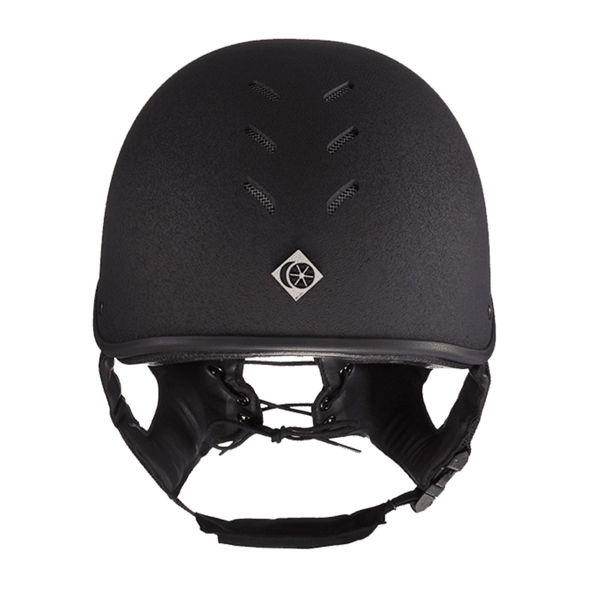 Charles Owen MS1 Pro Jockey Skull 53cm · Black · Oval
