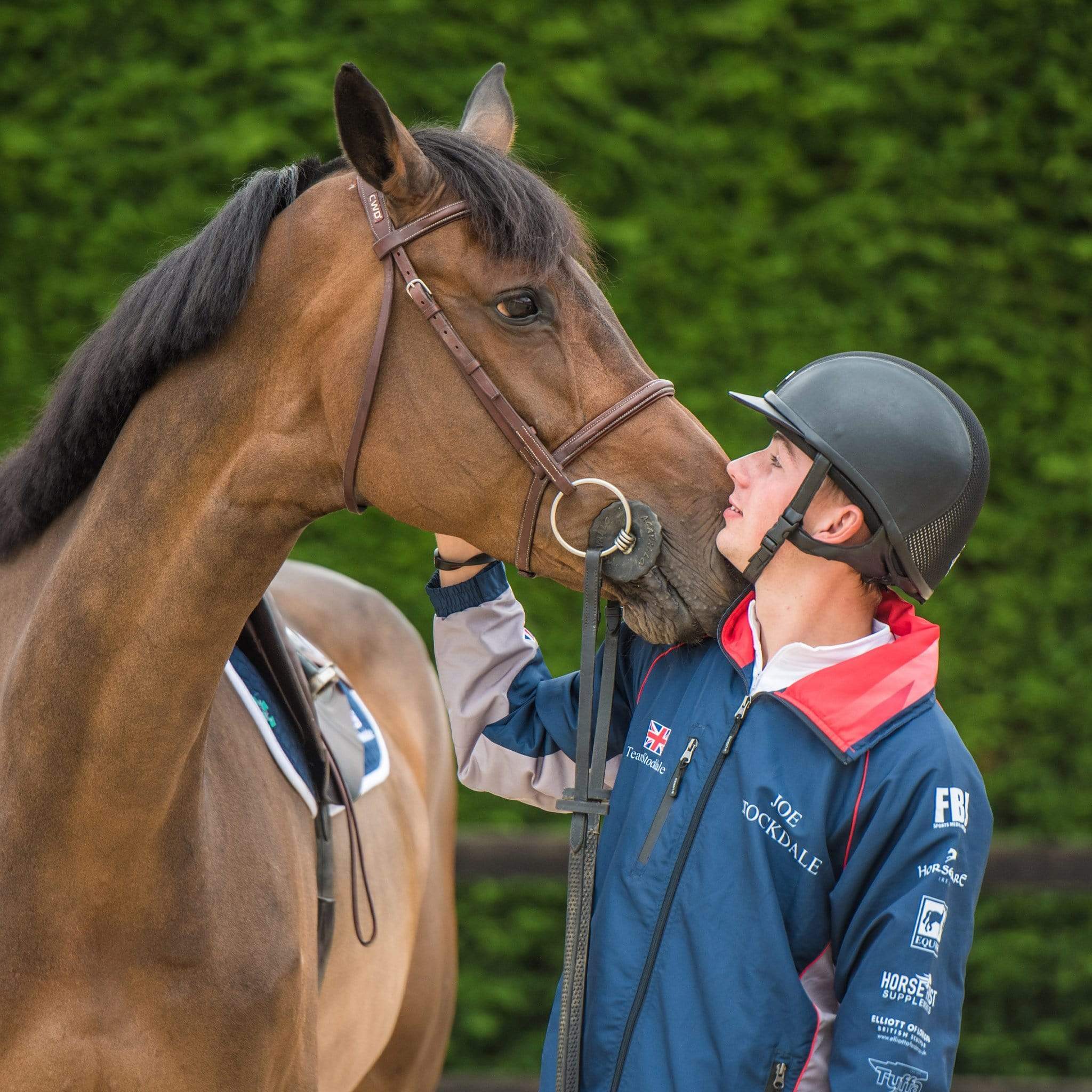 Charles Owen Ayr8 Plus Leather Look Riding Hat