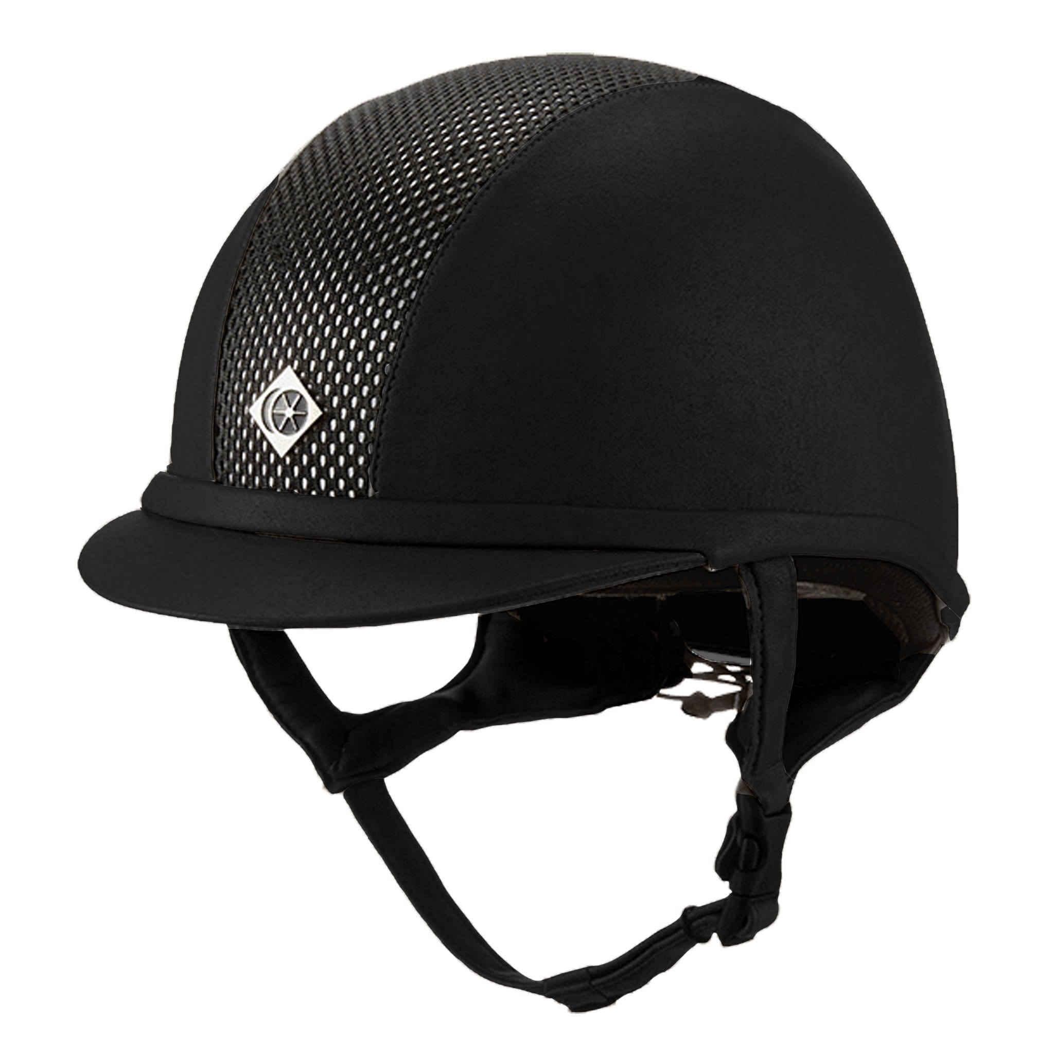 Charles Owen Ayr8 Plus Leather Look Riding Hat