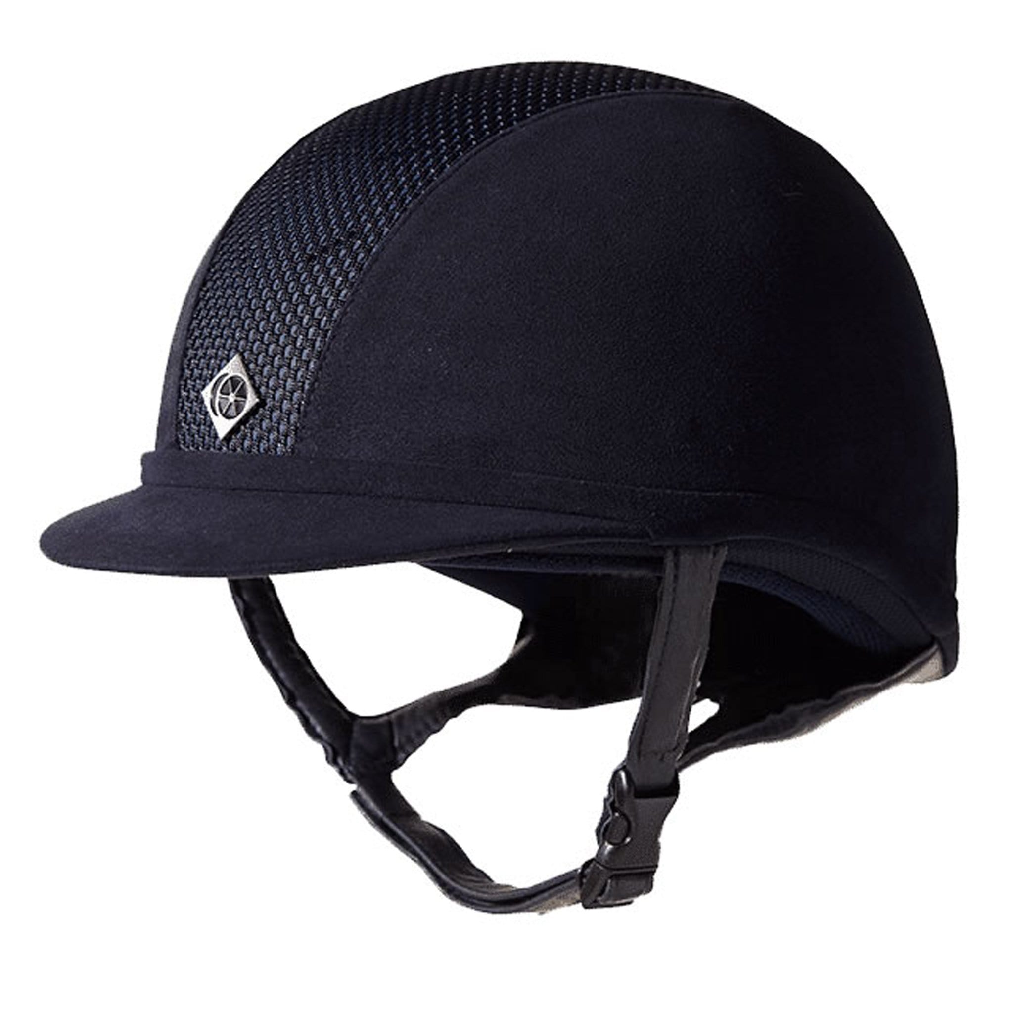 Charles Owen Ayr8 Plus Riding Hat - 57cm · Oval · Midnight Blue Navy