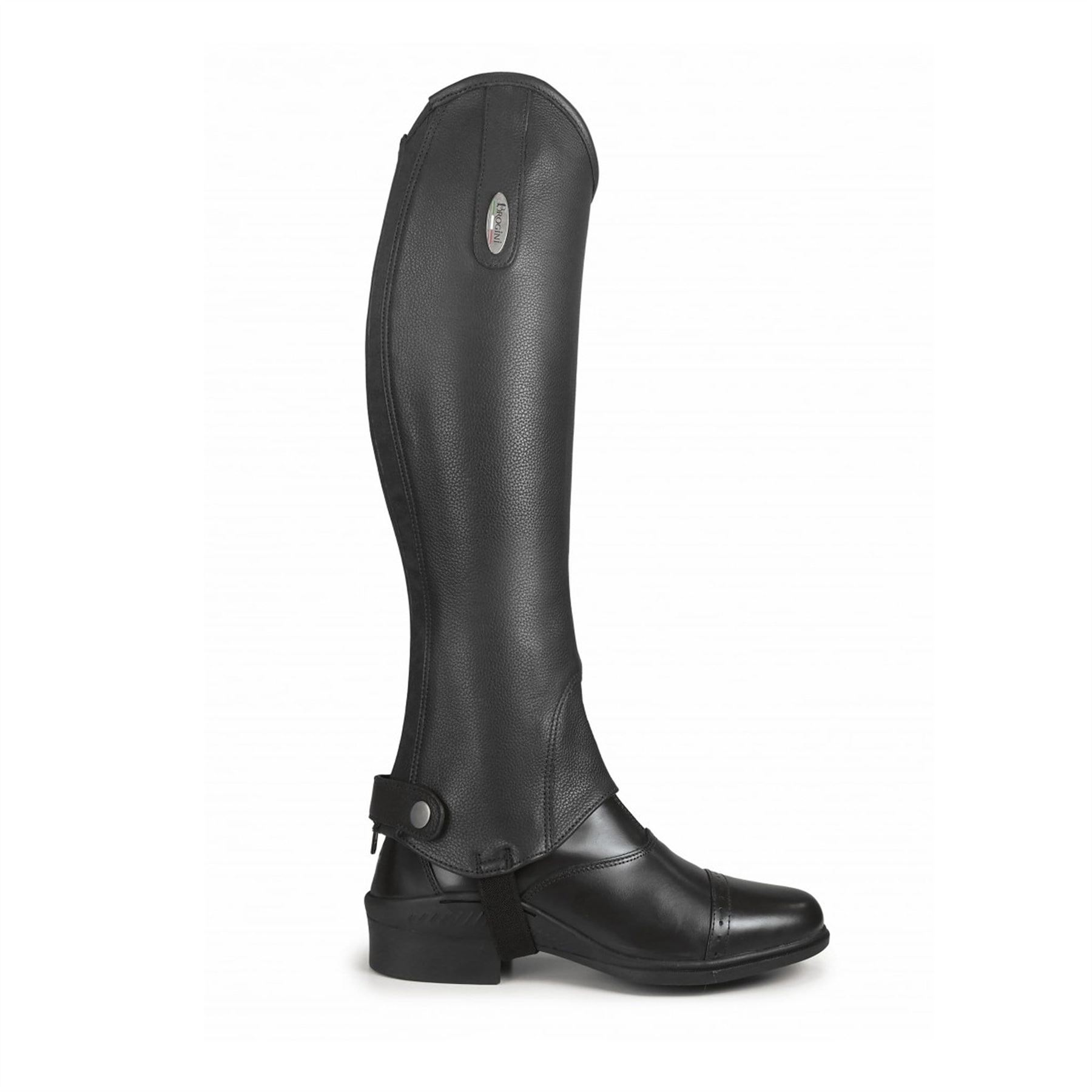 Brogini Vicenza Leather Chaps Extra Small/Tall/Black