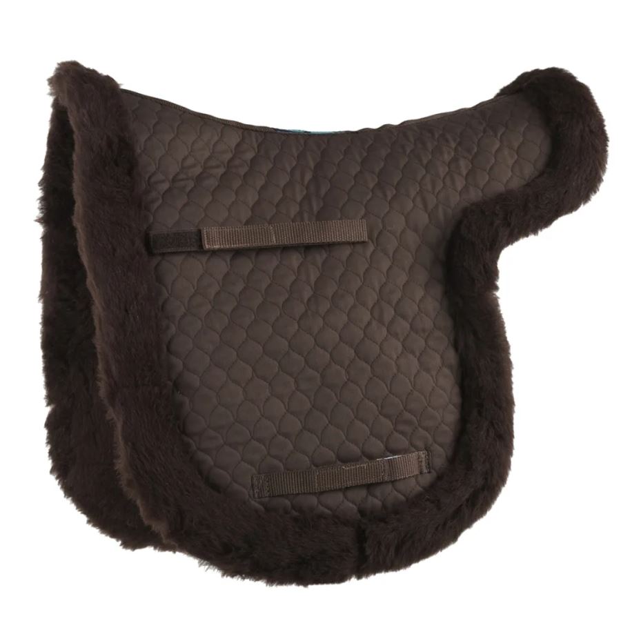 Nuumed Full Wool Working Hunter Numnah (NM03 WH) Brown - Large