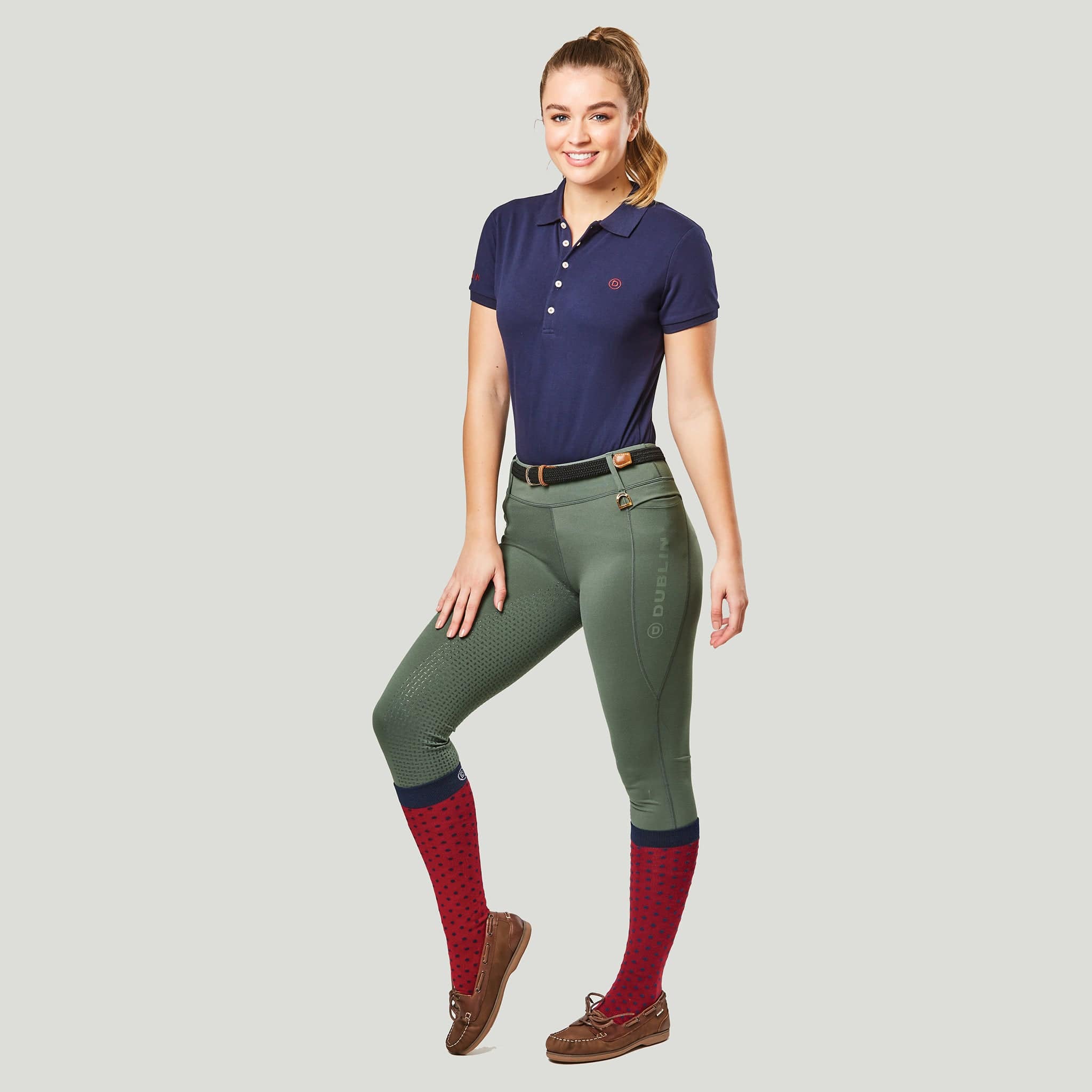 Dublin Cool-It Everyday Silicone Full Seat Riding Tights