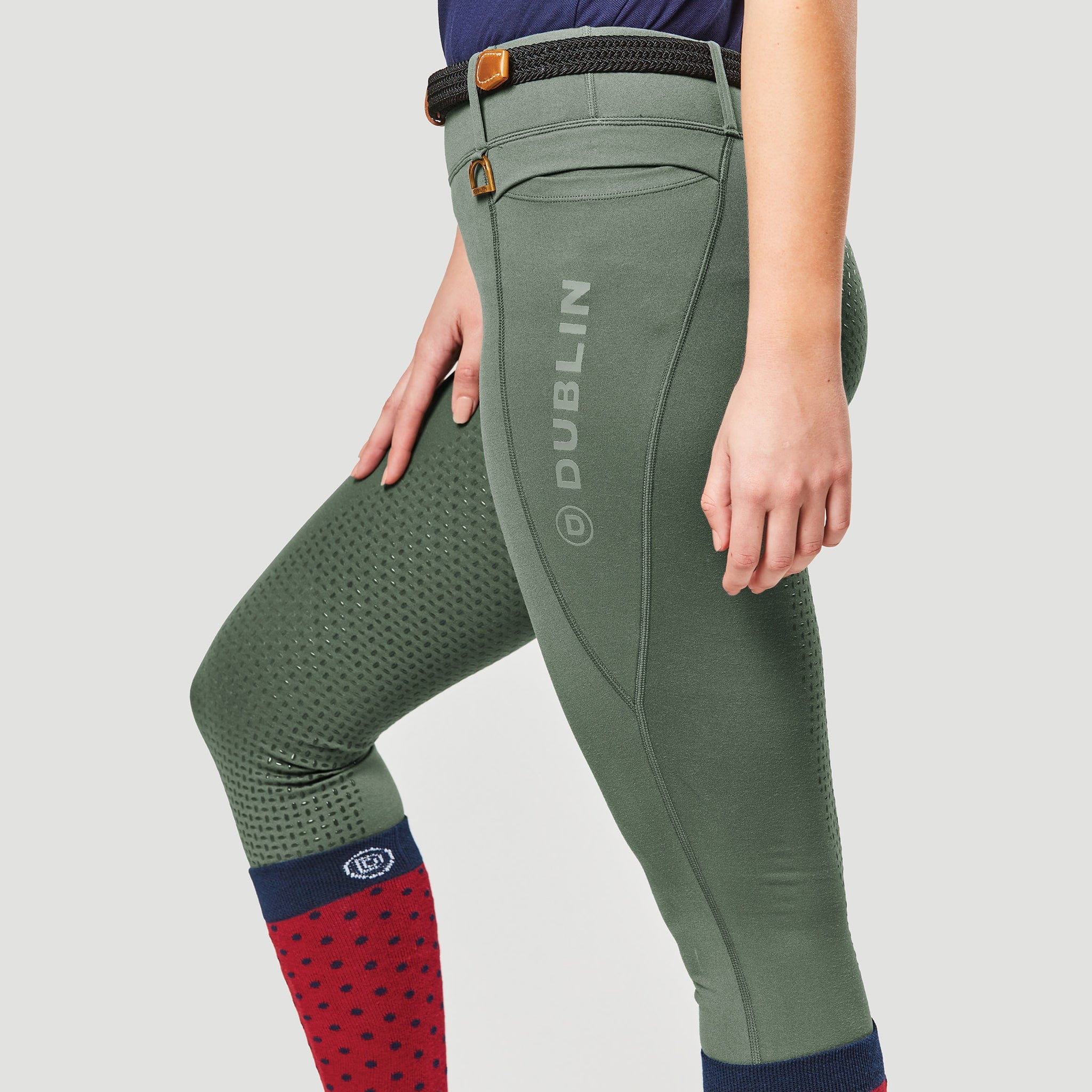 Dublin Cool-It Everyday Silicone Full Seat Riding Tights