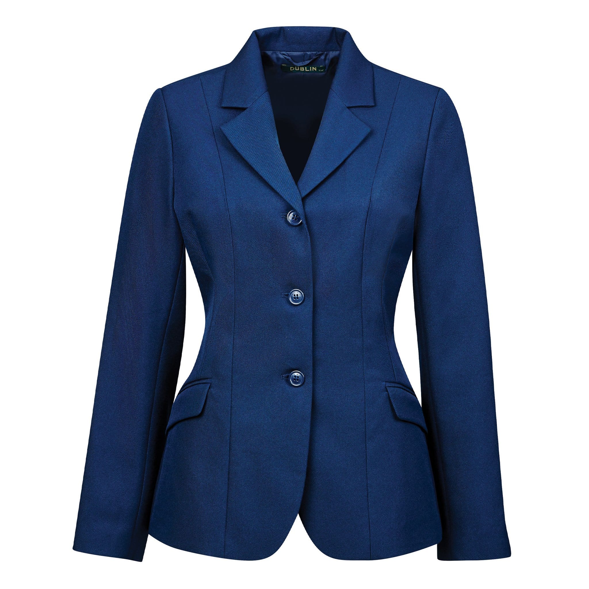 Dublin Girl's Ashby Competition Jacket 589367 Navy Blue Front