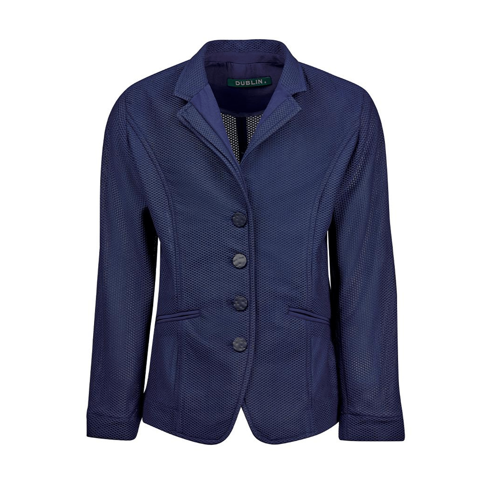 Dublin Girl's Hanna Mesh Competition Jacket - 12 (EU 28) · Navy