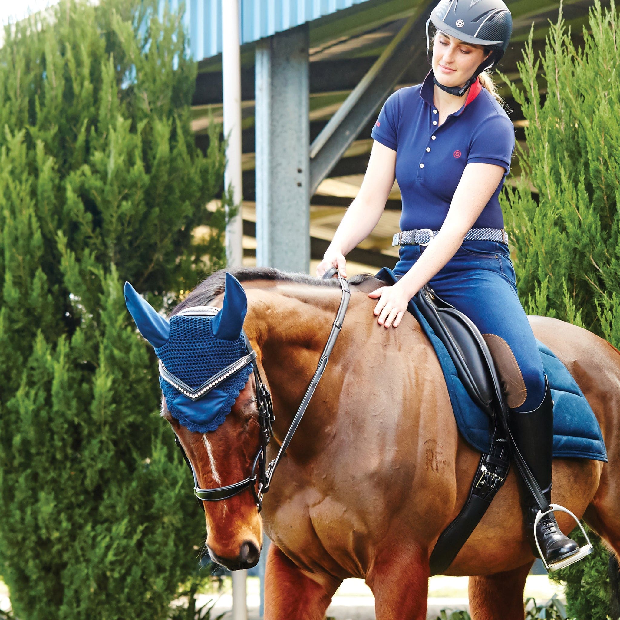 Dublin Lily Cap Sleeve Polo