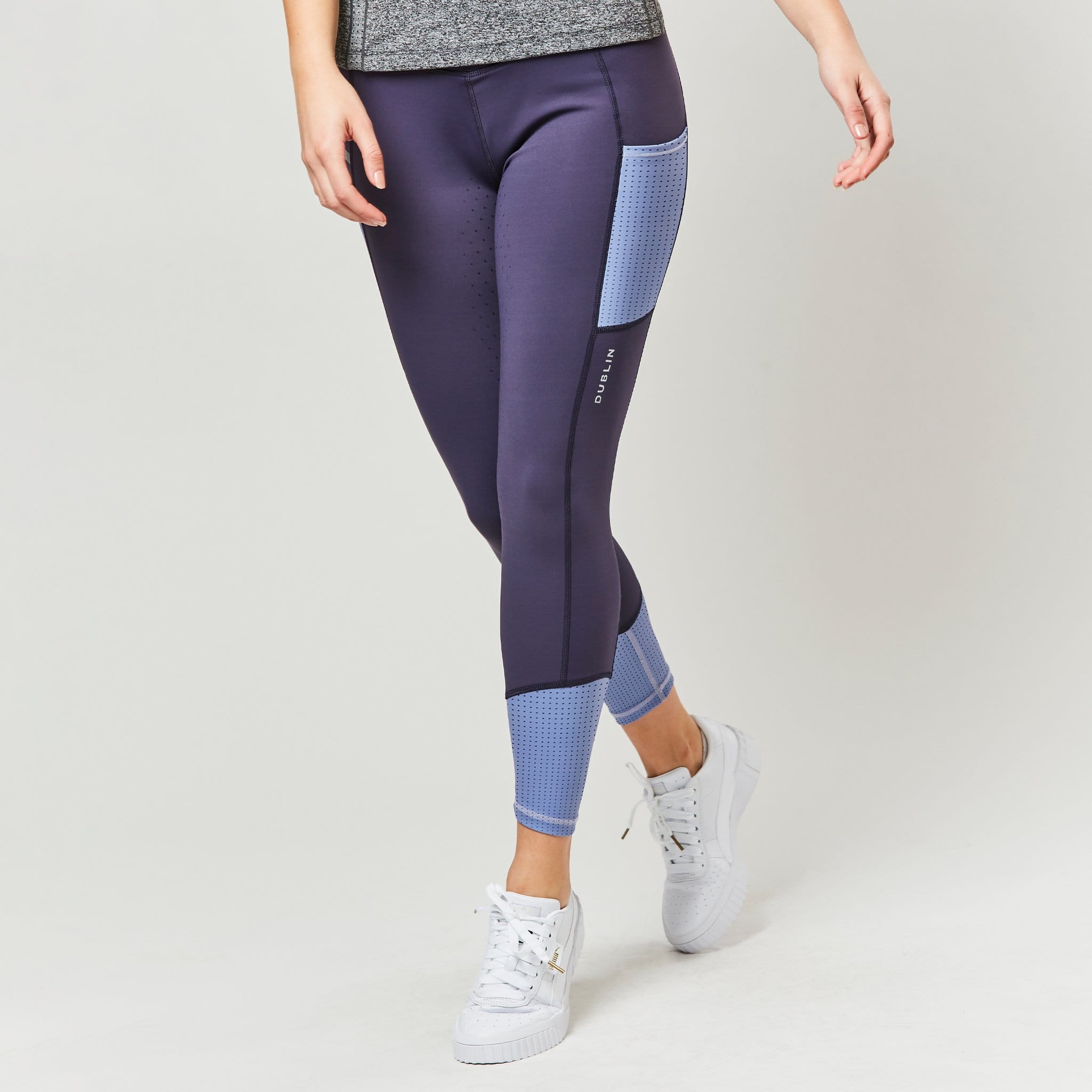 Dublin Power Performance Silicone Full Seat Riding Tights