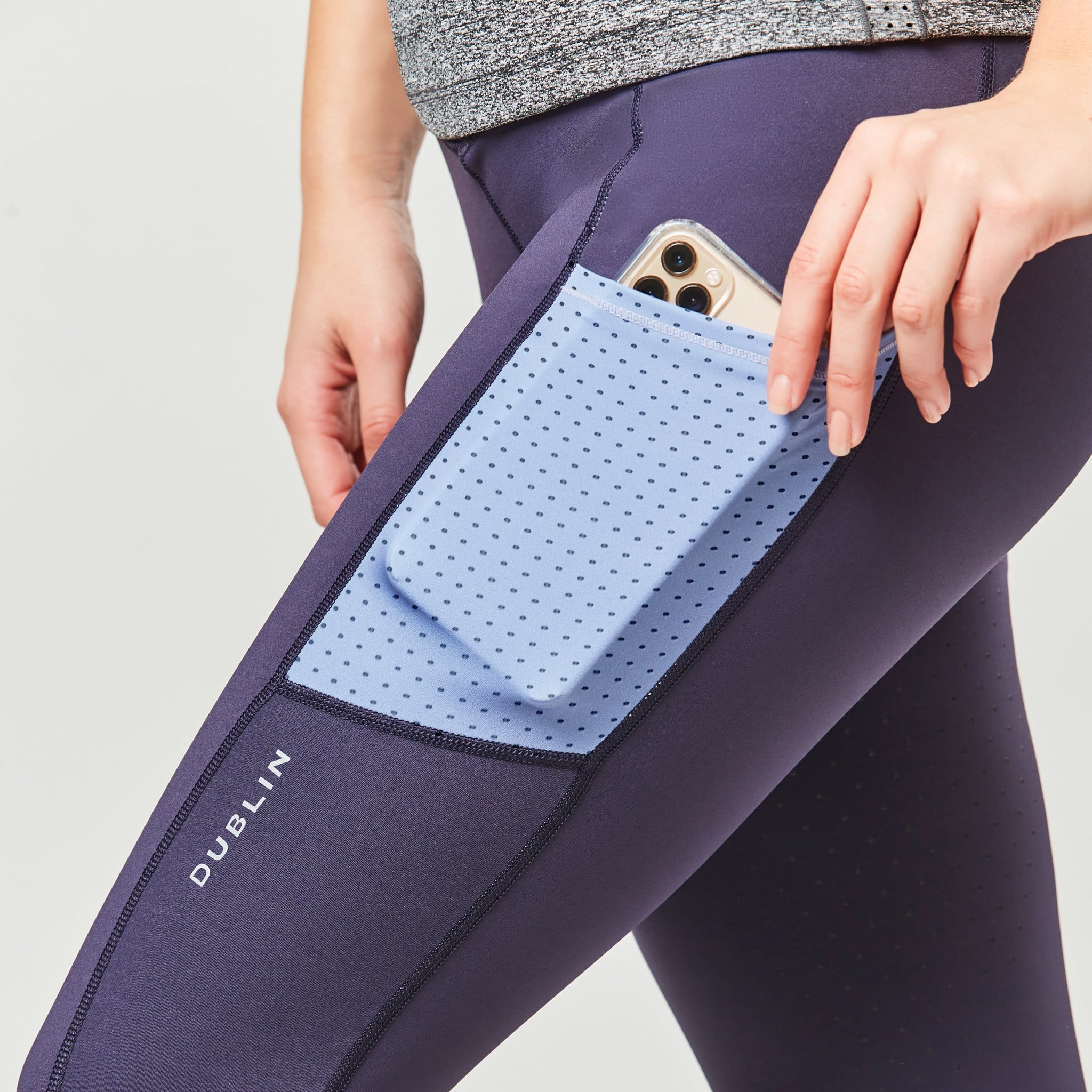 Dublin Power Performance Silicone Full Seat Riding Tights