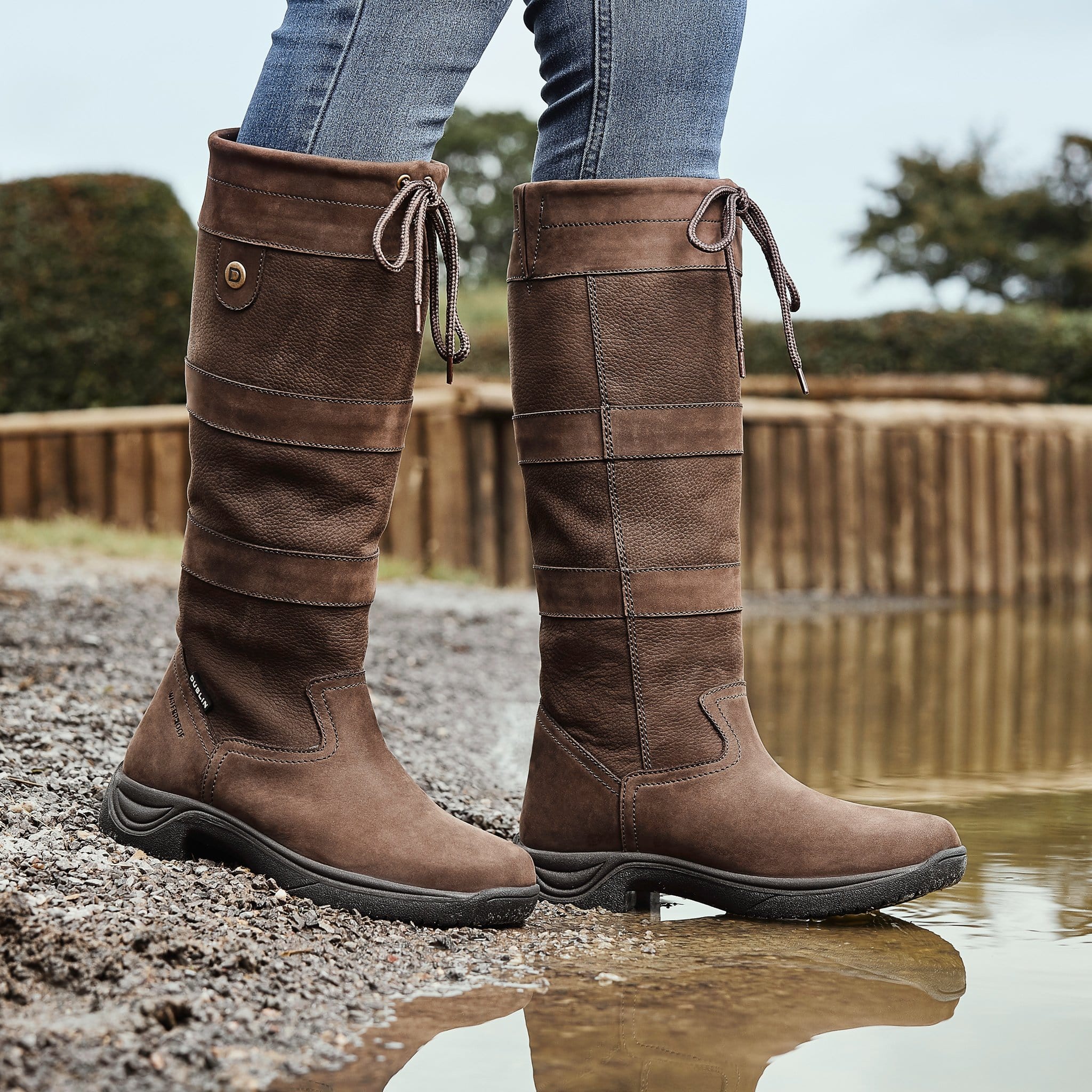 Waterproof horseback hot sale riding boots