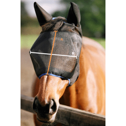 Equilibrium Field Relief Midi Fly Mask With Ears Size Guide Image