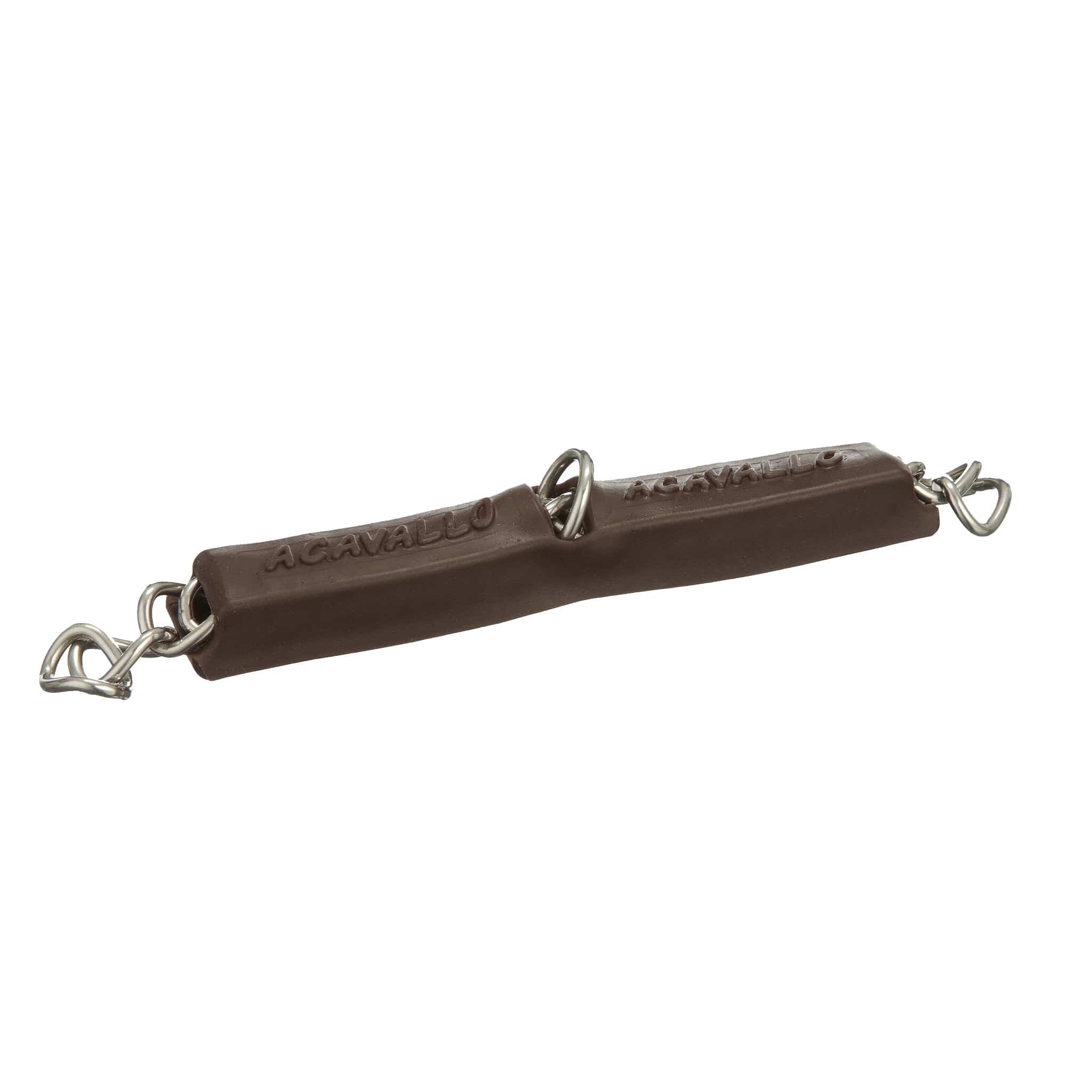 Acavallo Gel Curb Chain Cover - One Size · Brown