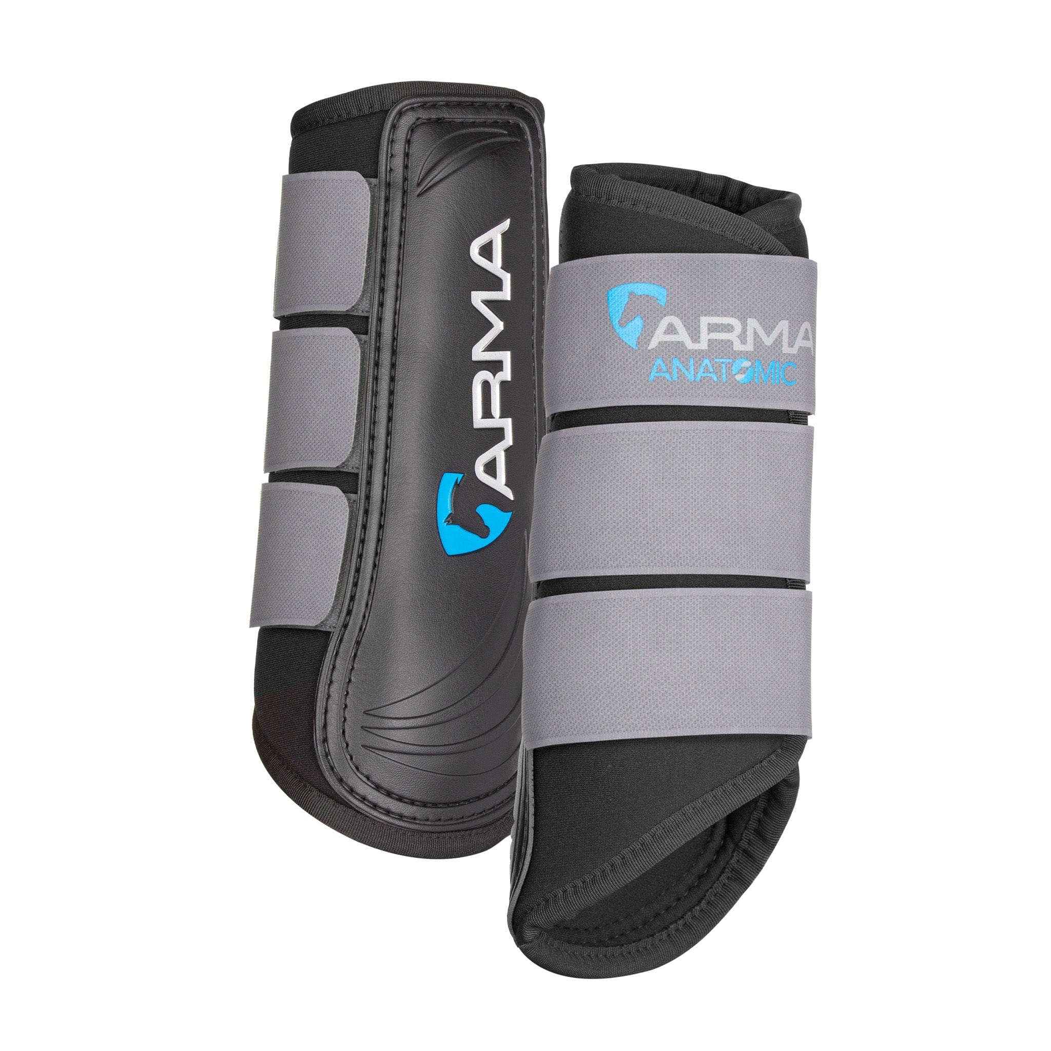 Arma Neoprene Brushing Boots - Pony · Grey