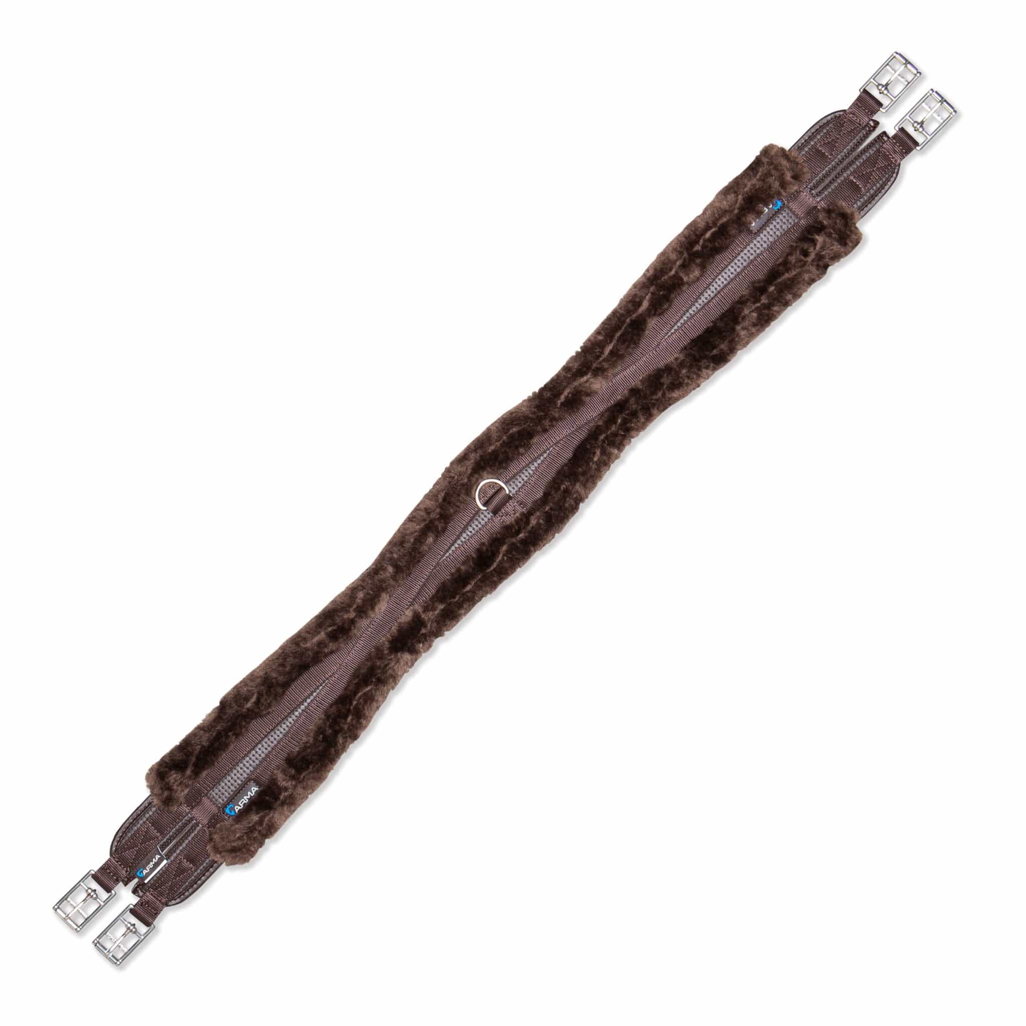 Arma Supafleece Contour Girth - 95cm (38") · Brown