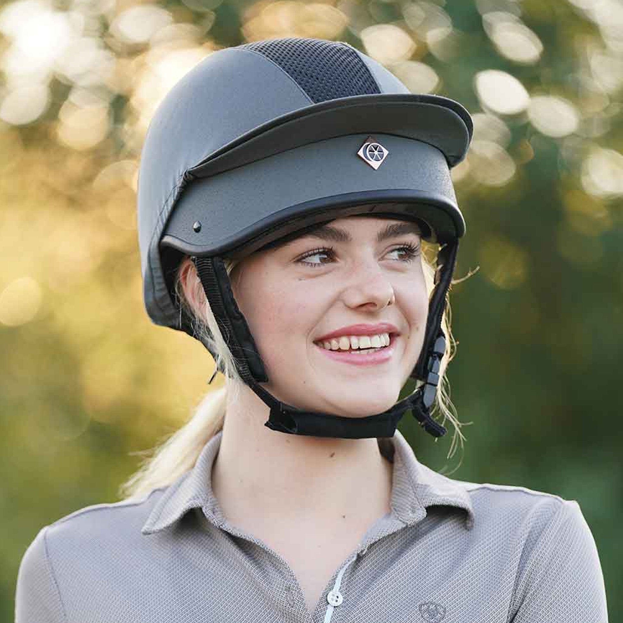 セール大得価美品★CHARLES OWEN 乗馬用ヘルメット Ayrbrush サイズ58cm 乗馬、馬術