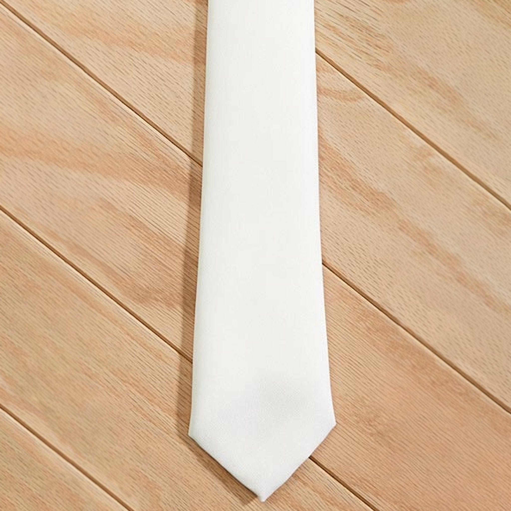 Elico Children's White Show Tie - 