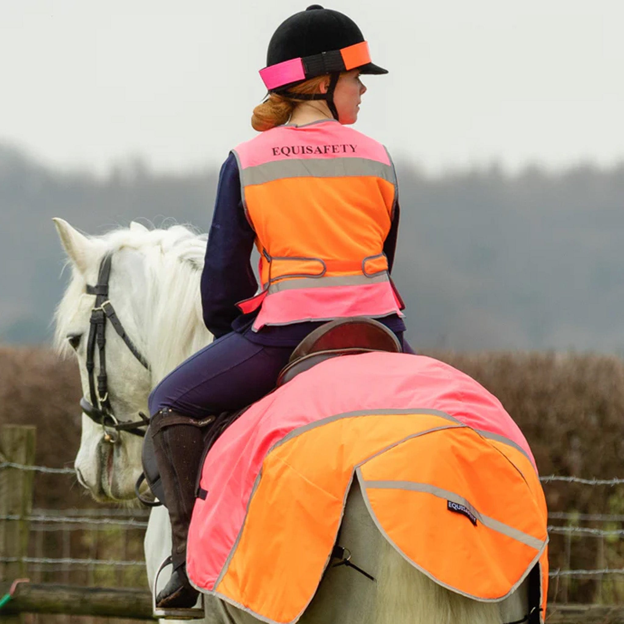 Hi viz hot sale riding coat