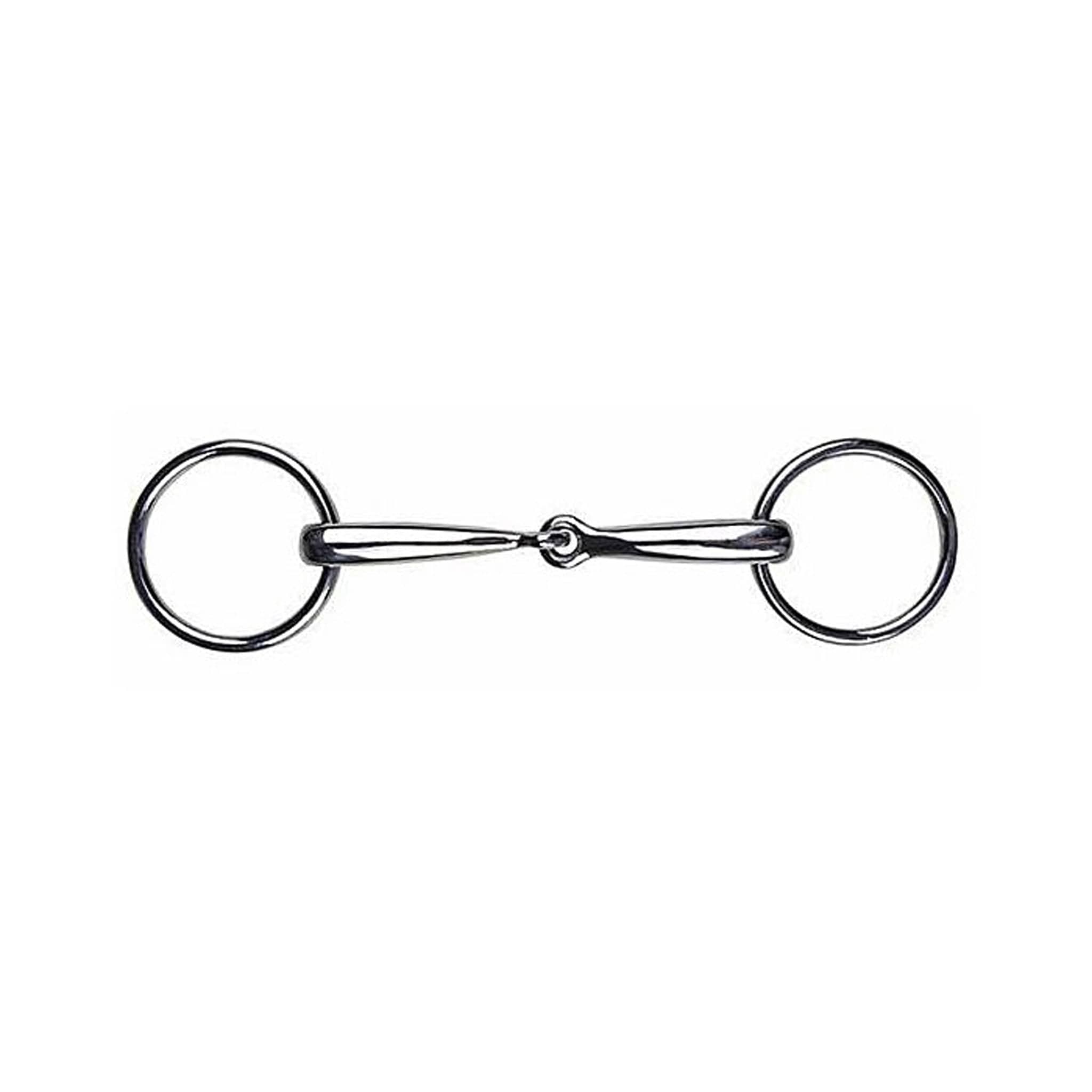 HKM Stainless Steel 14mm Loose Ring Snaffle 9882