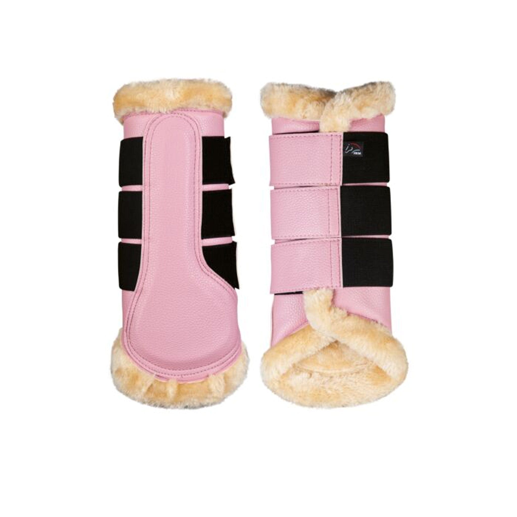 Hkm Premium Comfort Brushing Boots - Cob (M) · Rose