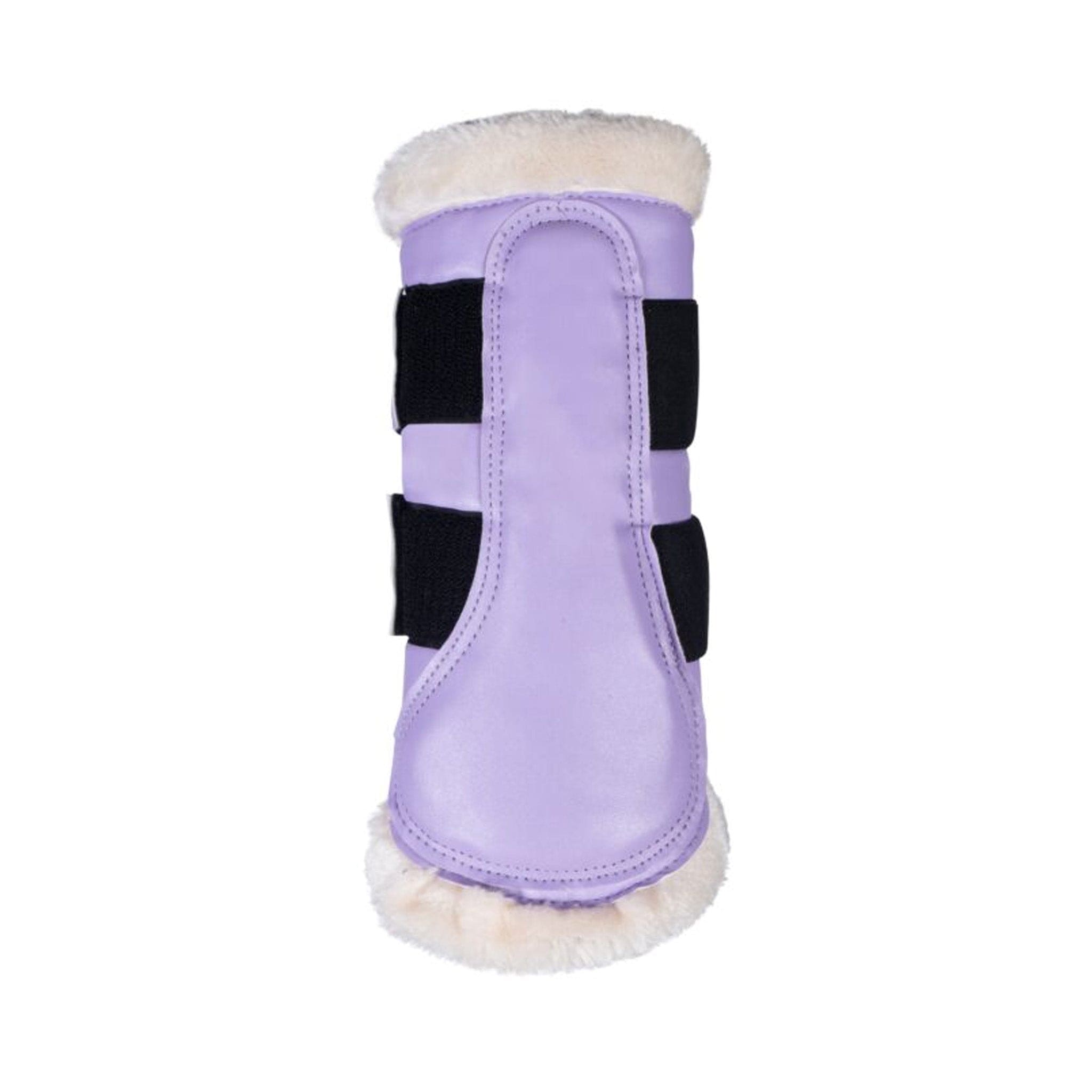 Hkm Premium Comfort Brushing Boots - Full (L) · Lavender