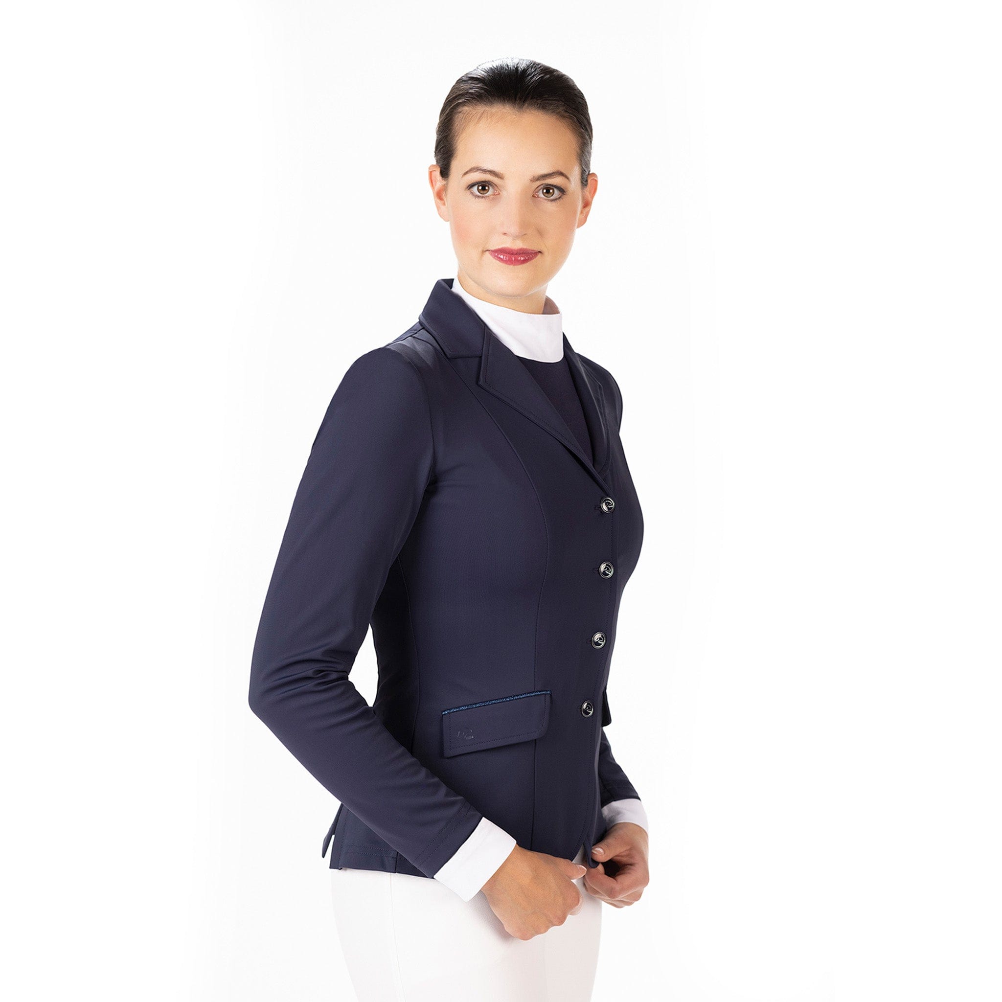 HKM Luisa Competition Jacket Navy 10002