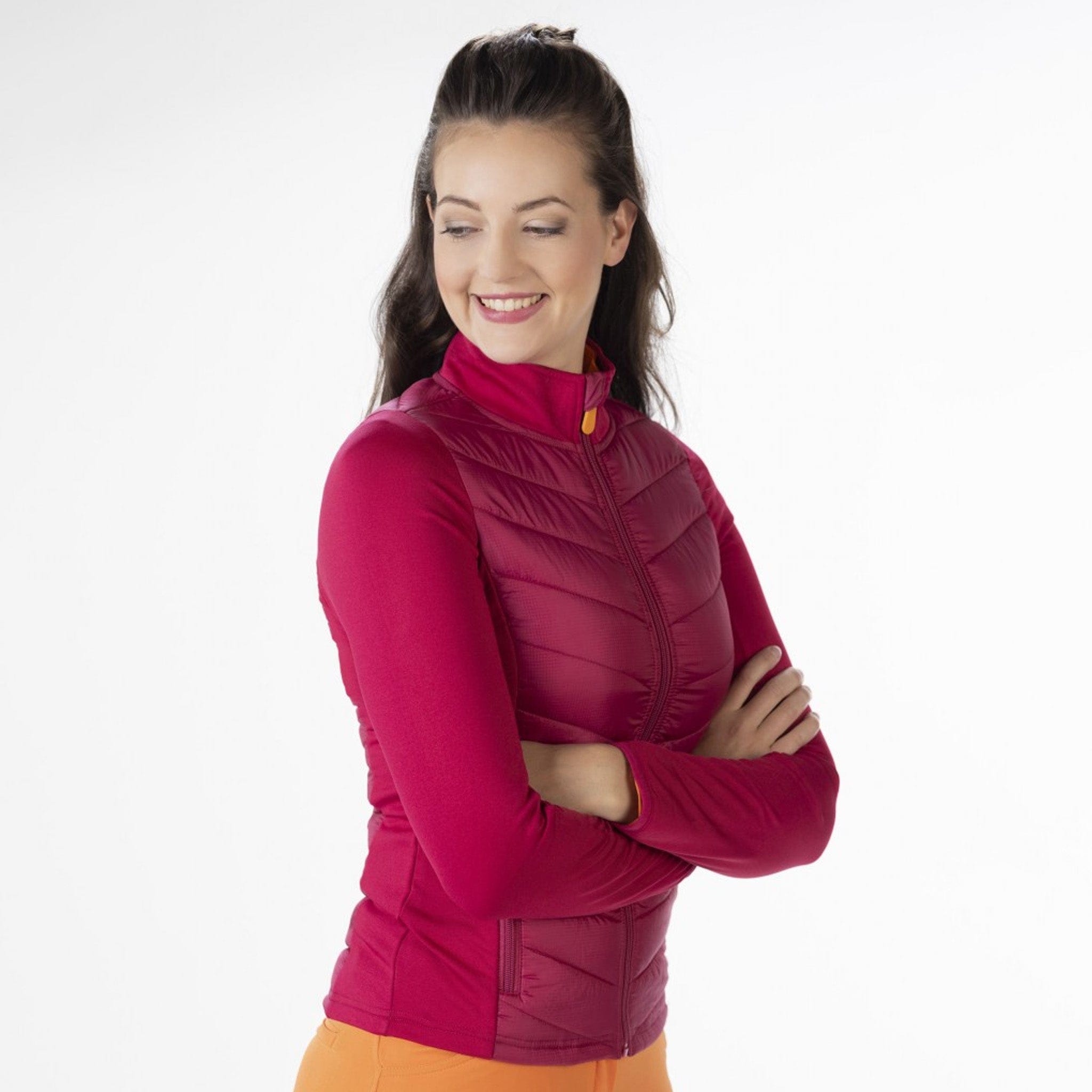 Hkm Style Prag Jacket - UK 18 (XXL) · Cranberry