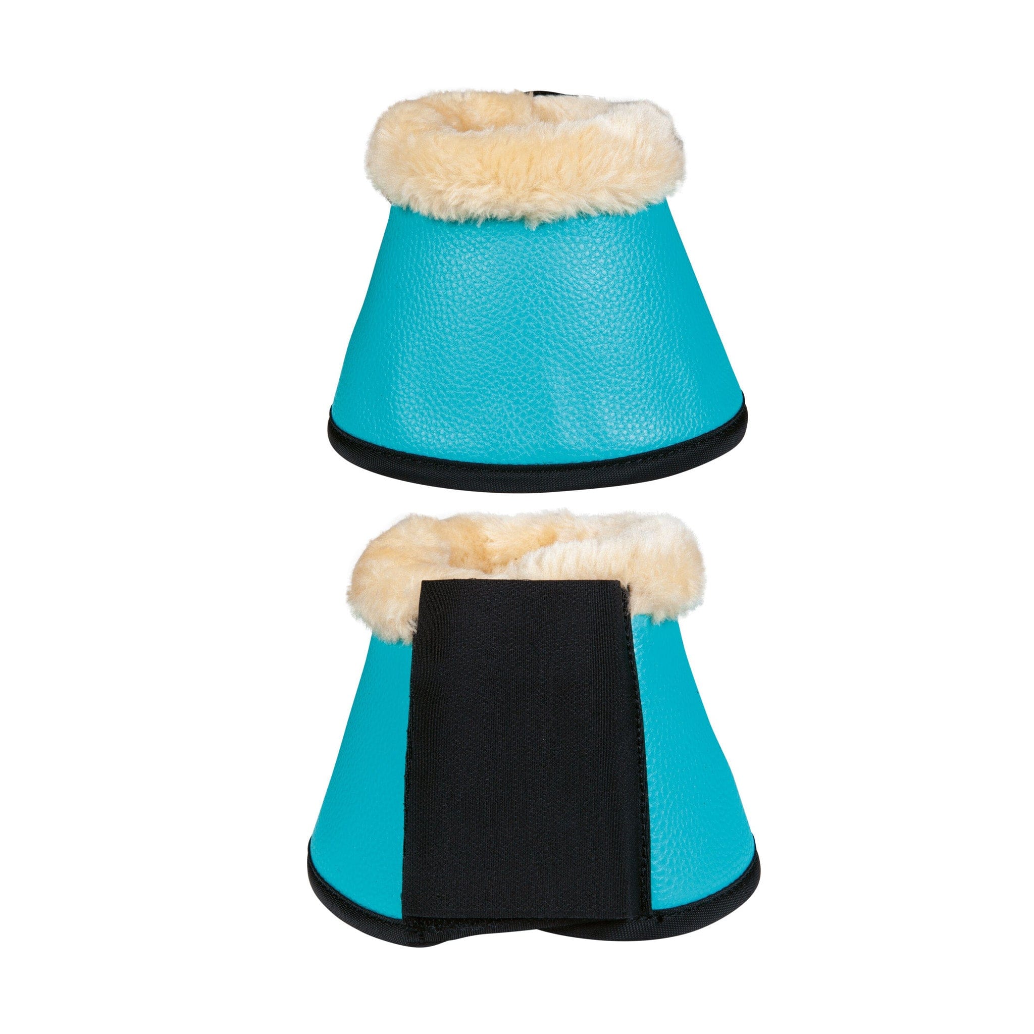 Hkm Premium Comfort Padded Over Reach Boots - Pony · Turquoise