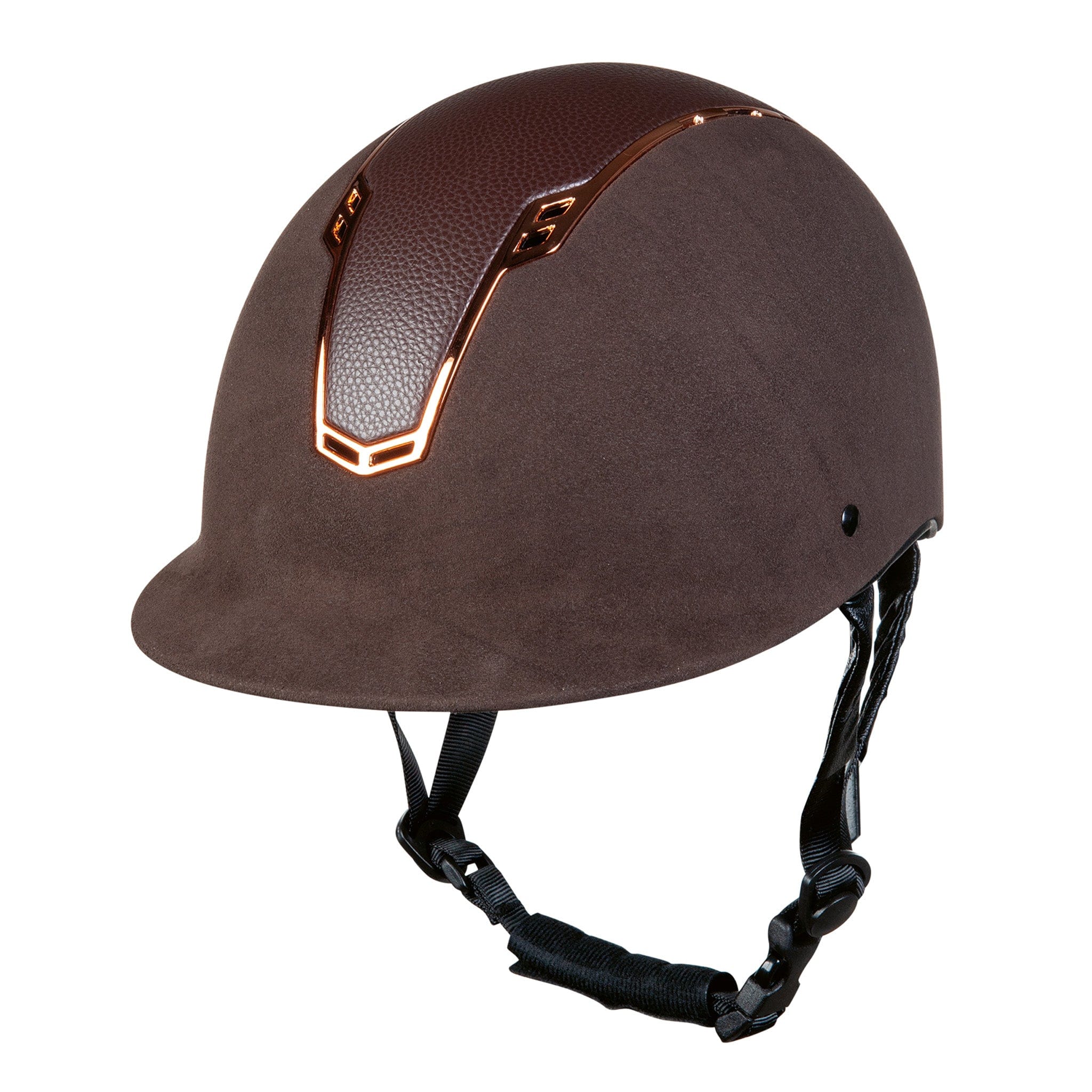 Hkm Style Wien Riding Hat - 55cm - 57cm · Brown