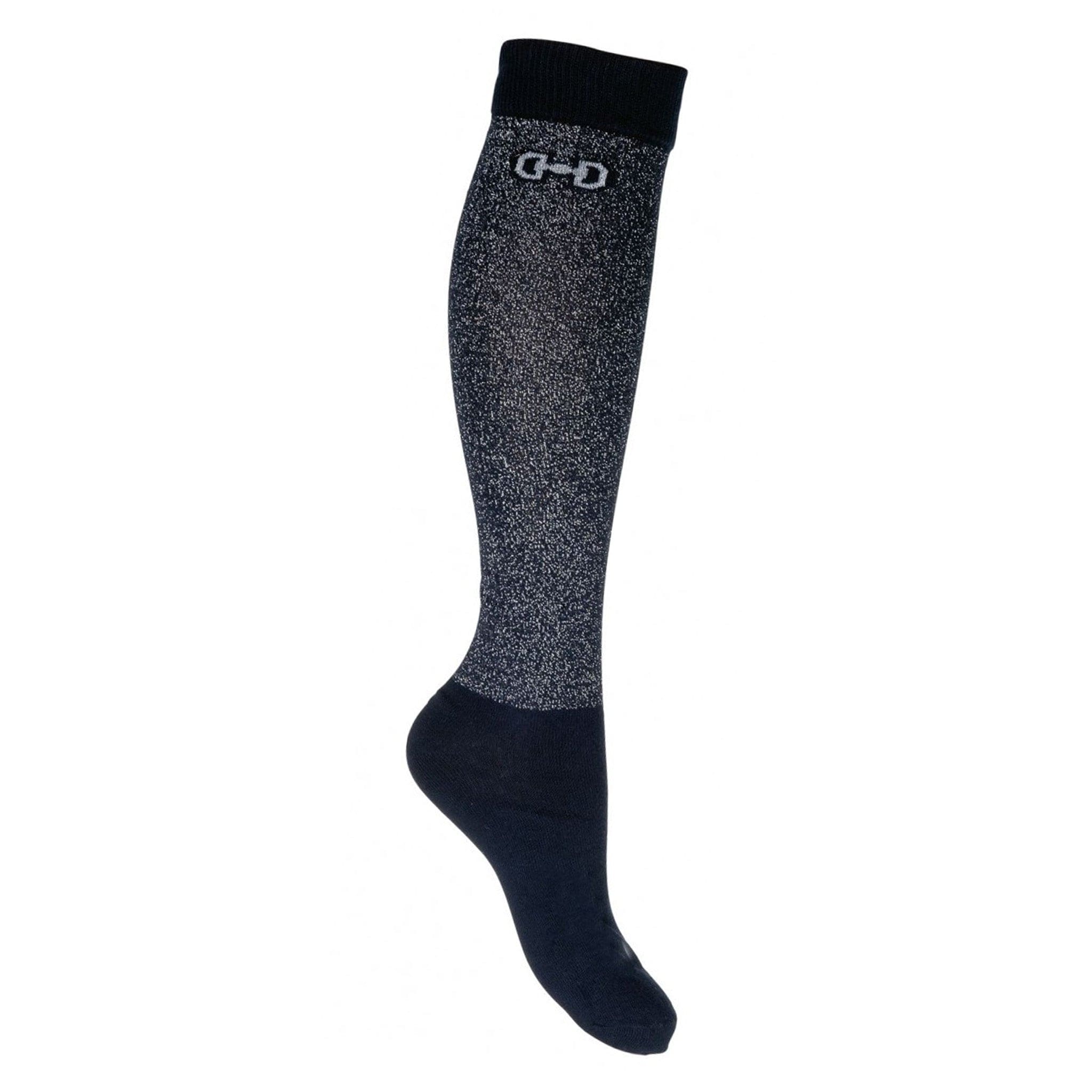 Hkm Monaco Riding Socks - UK 2.5 - 5 (EU 35 - 38) · Navy