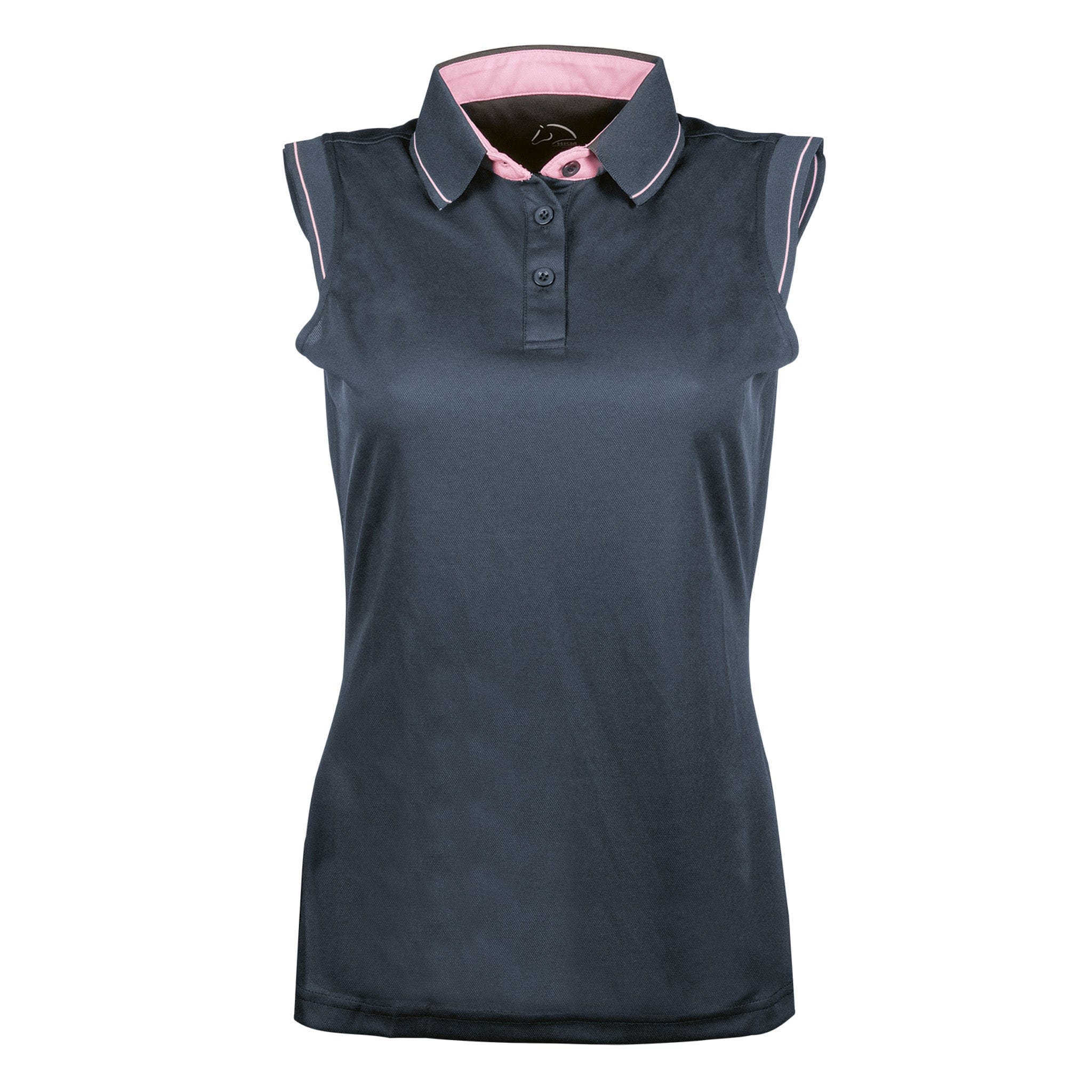 Hkm Classico Sleeveless Polo Shirt - UK 8 (XS) · Deep Grey