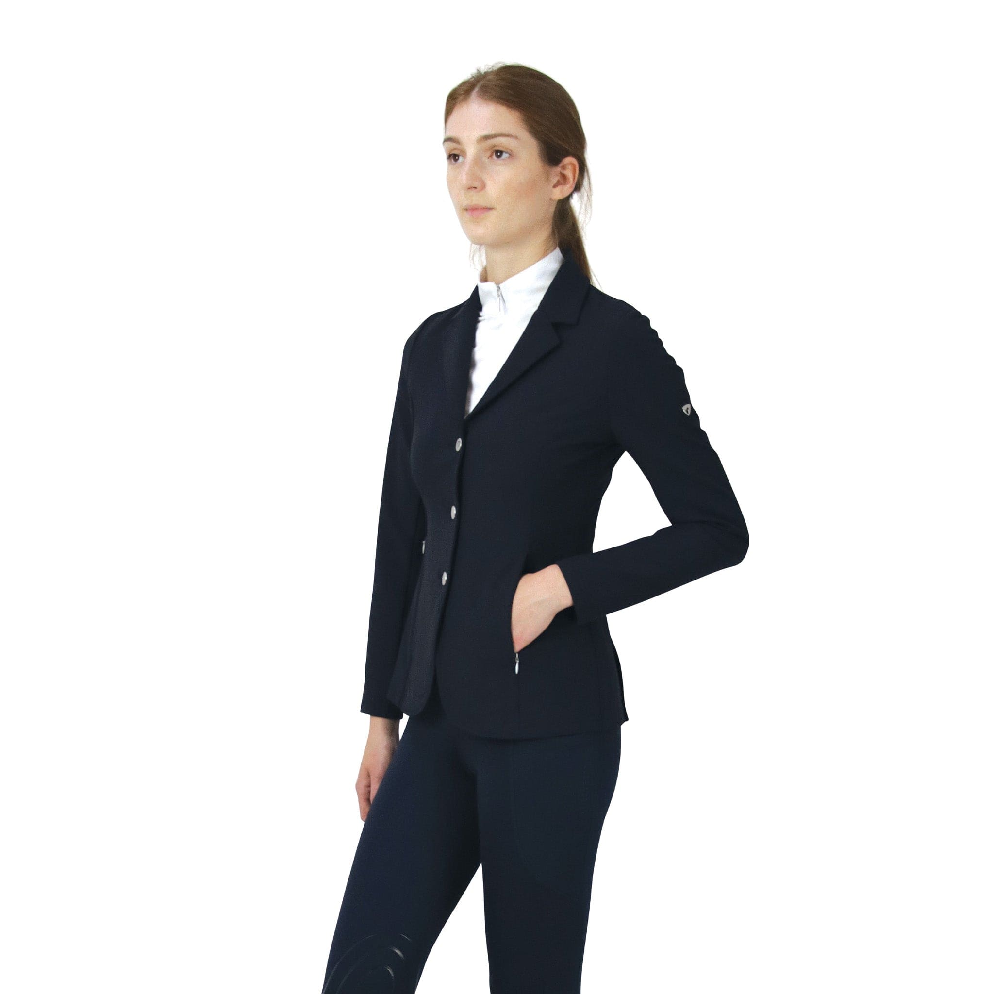 Hy Equestrian Silvia Show Jacket - UK 10 (S) · Navy