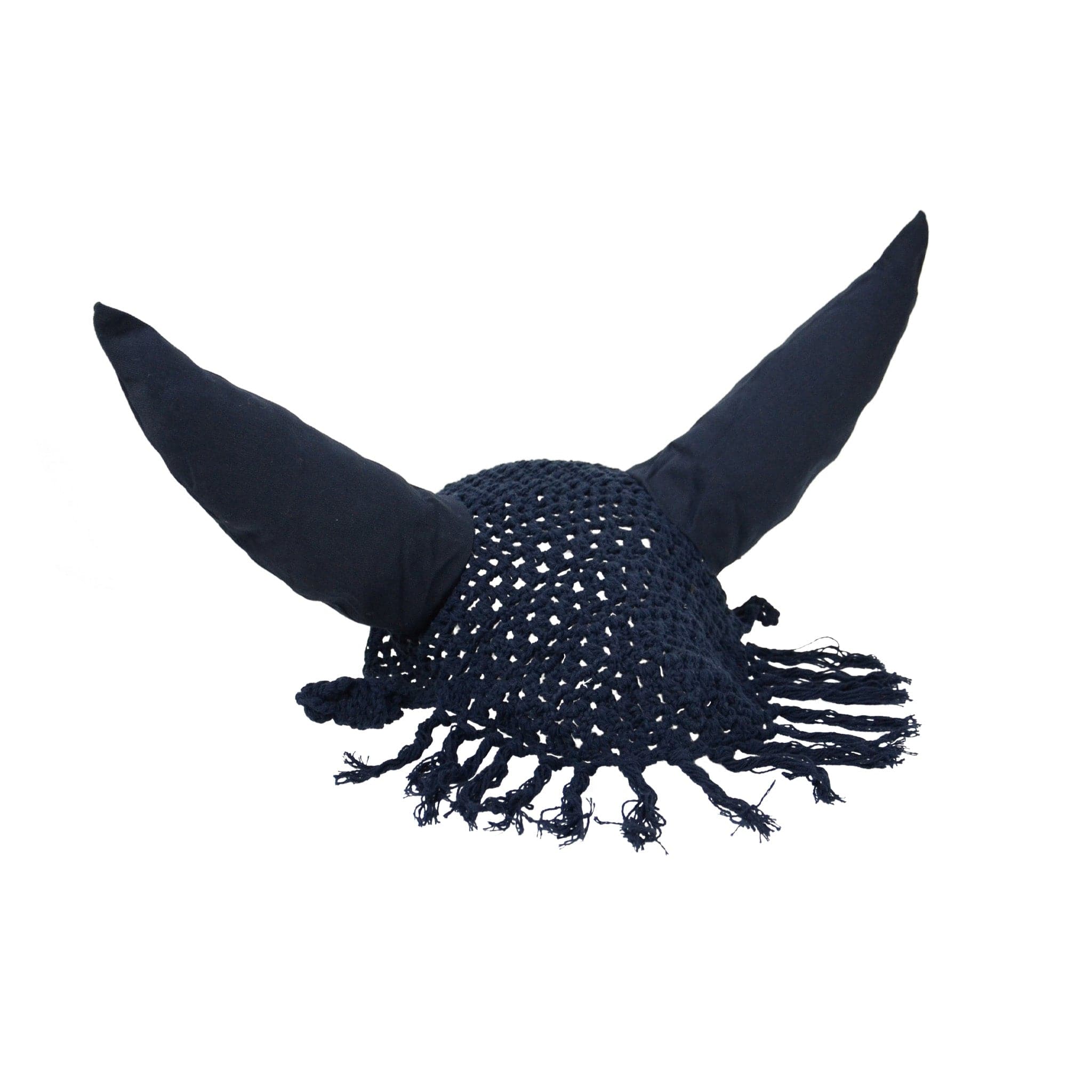Hy Equestrian Cotton Crochet Ear Bonnet