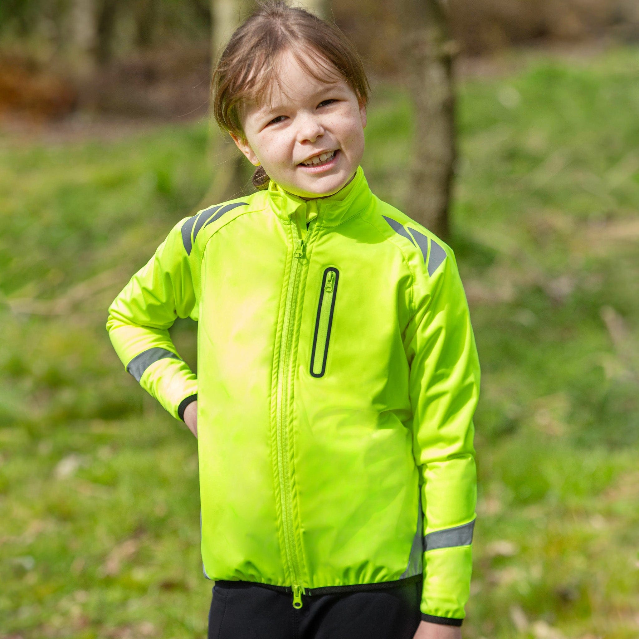 Childrens hi sales vis jackets