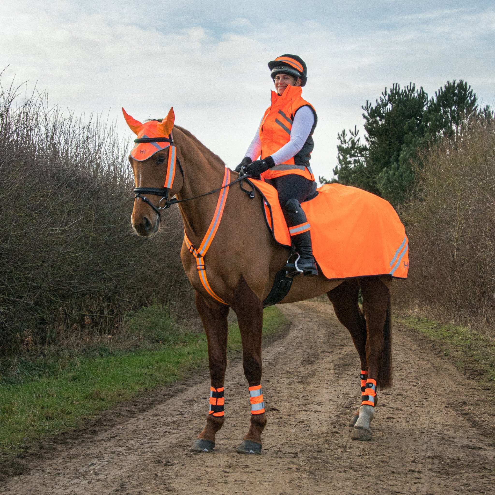 Hi viz waterproof horse riding jacket online