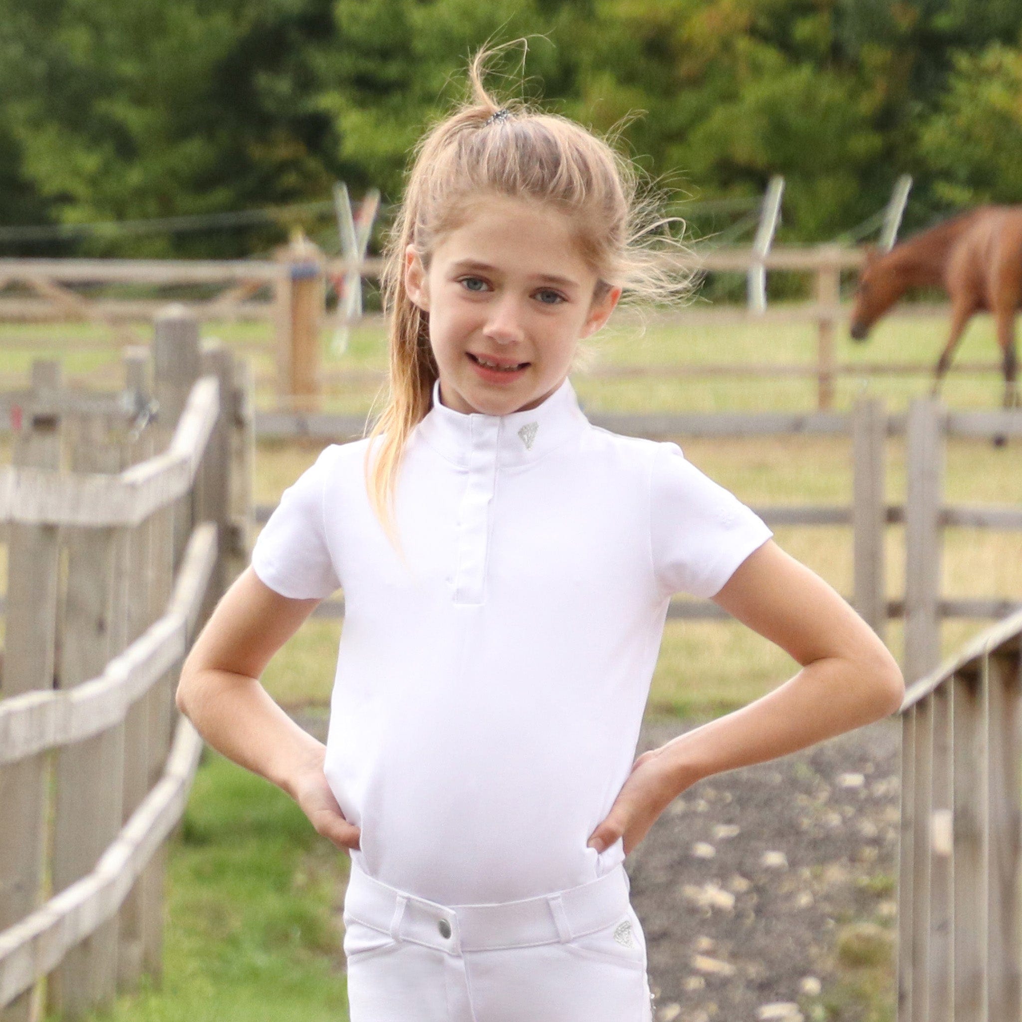 girls horse show shirt