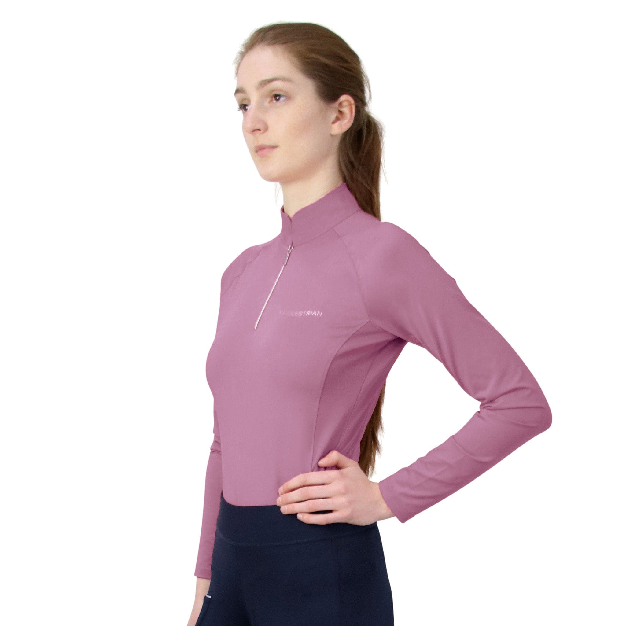Hy Equestrian Synergy Base Layer 32290 Grape Front