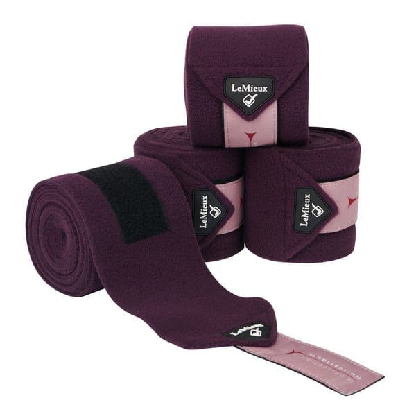 Lemieux Luxury Polo Bandages - Fig · Pony