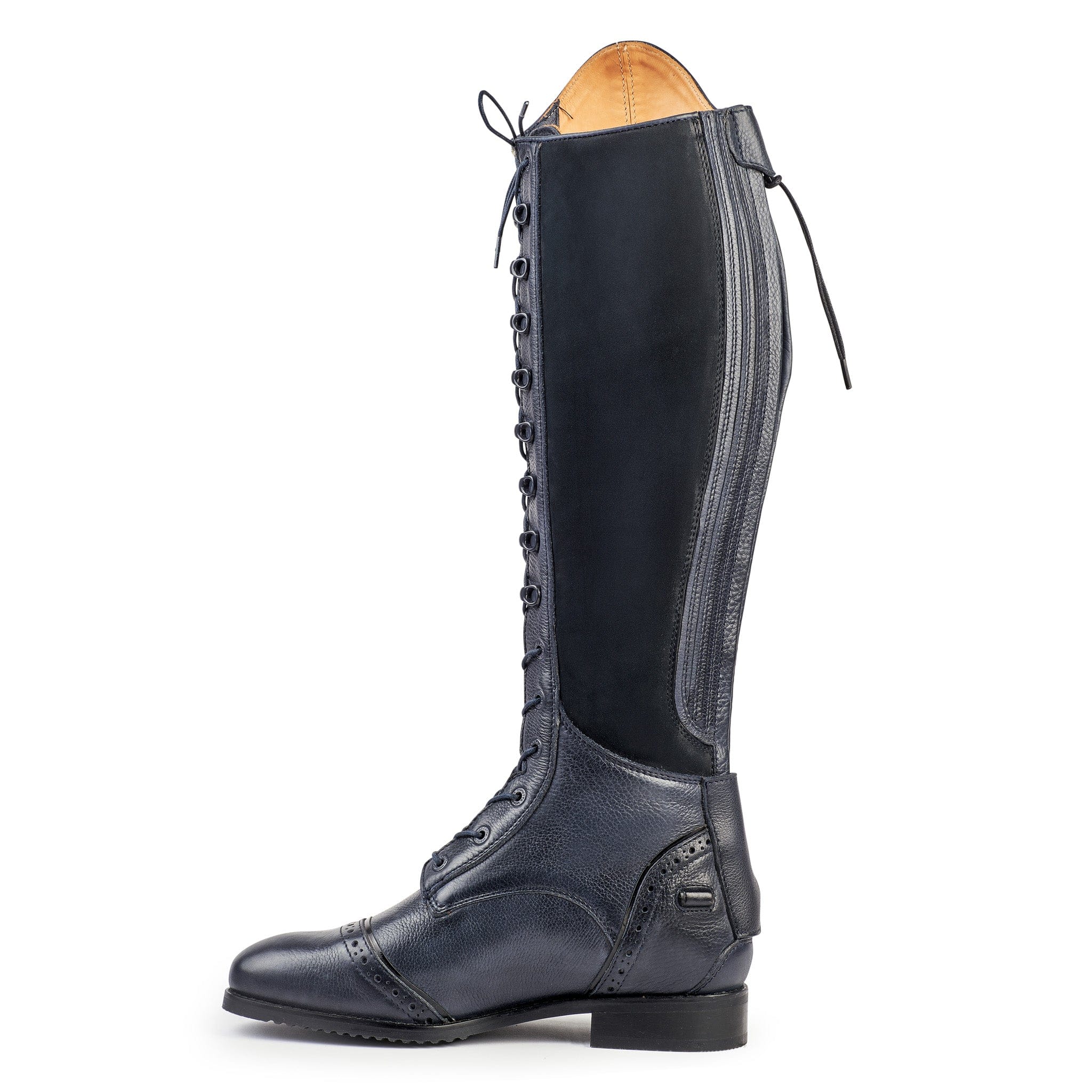 Moretta Maddalena Riding Boots Navy