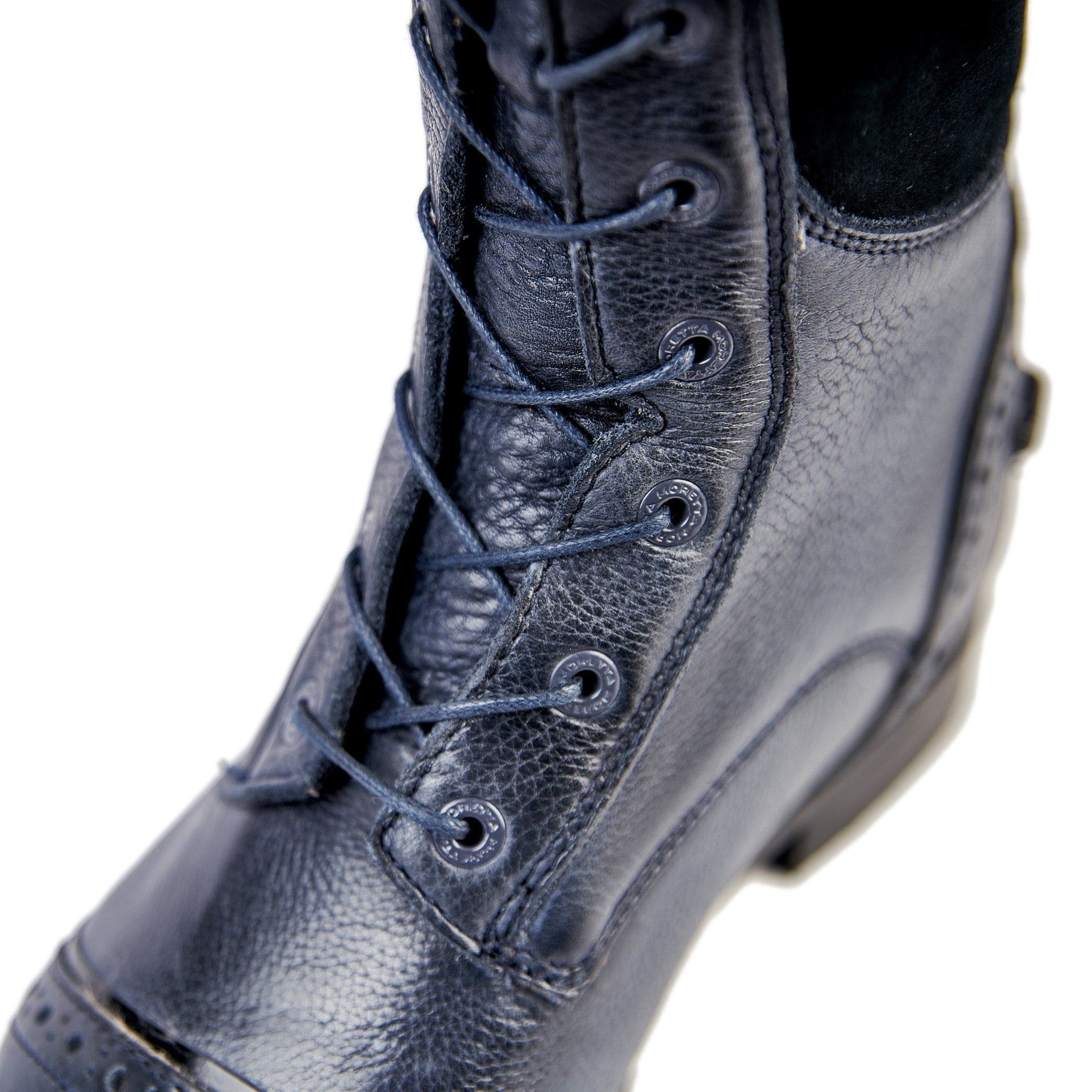 Moretta Maddalena Riding Boots Navy